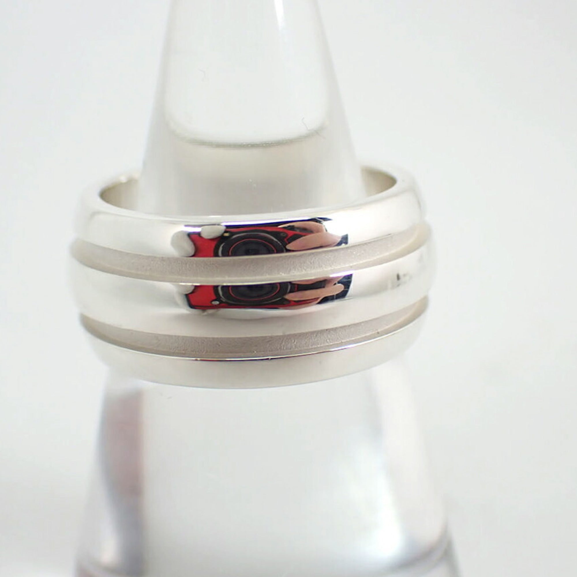 Tiffany Sterling Silver 925 Band Ring (Pre-Owned)