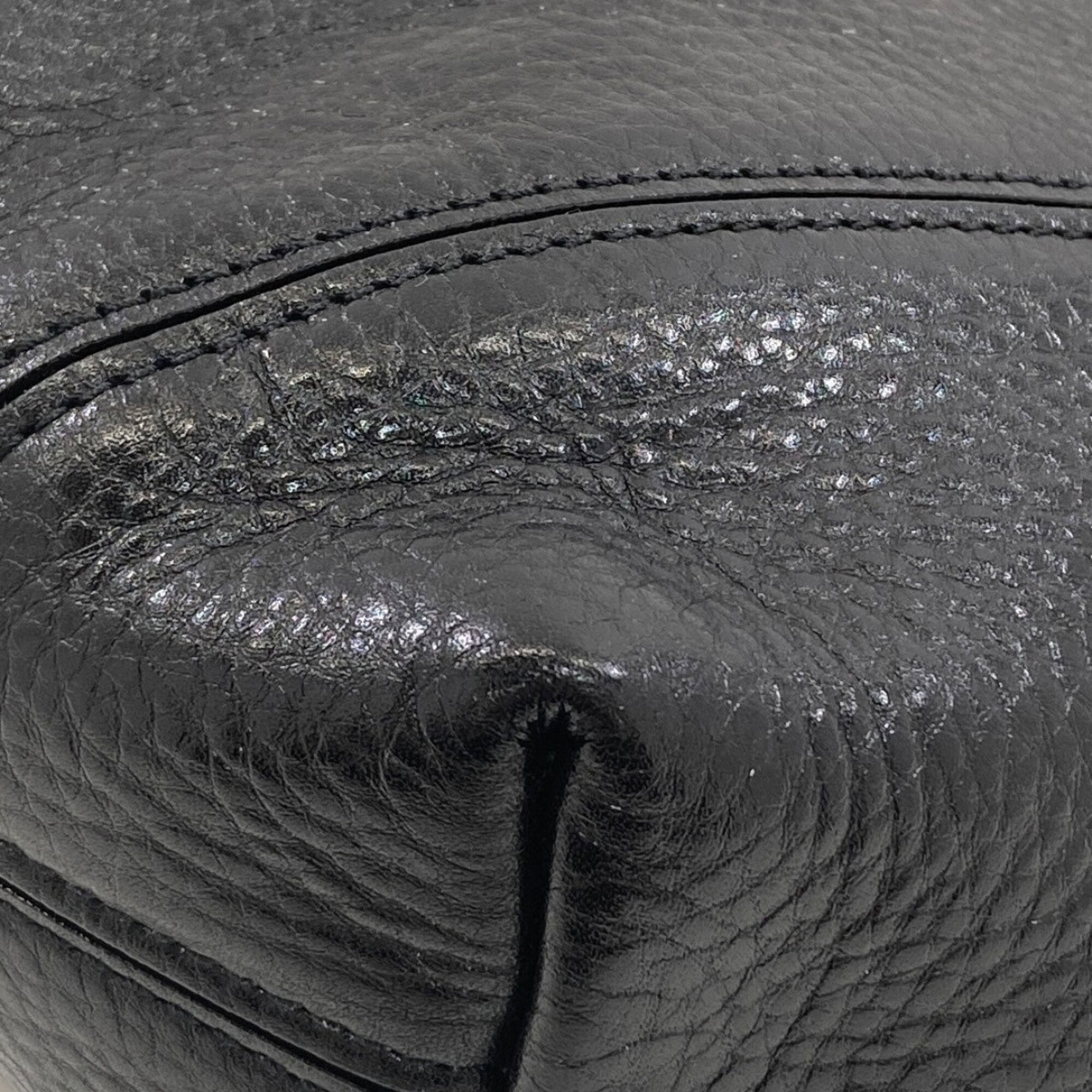 Chloé Black Leather Handbag (Pre-Owned)