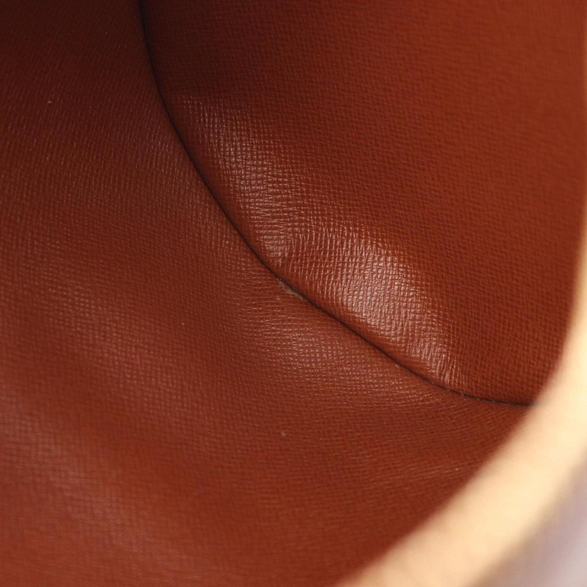 Louis Vuitton Monogram Brown Coated Canvas Leather Handbag (Pre-Owned)