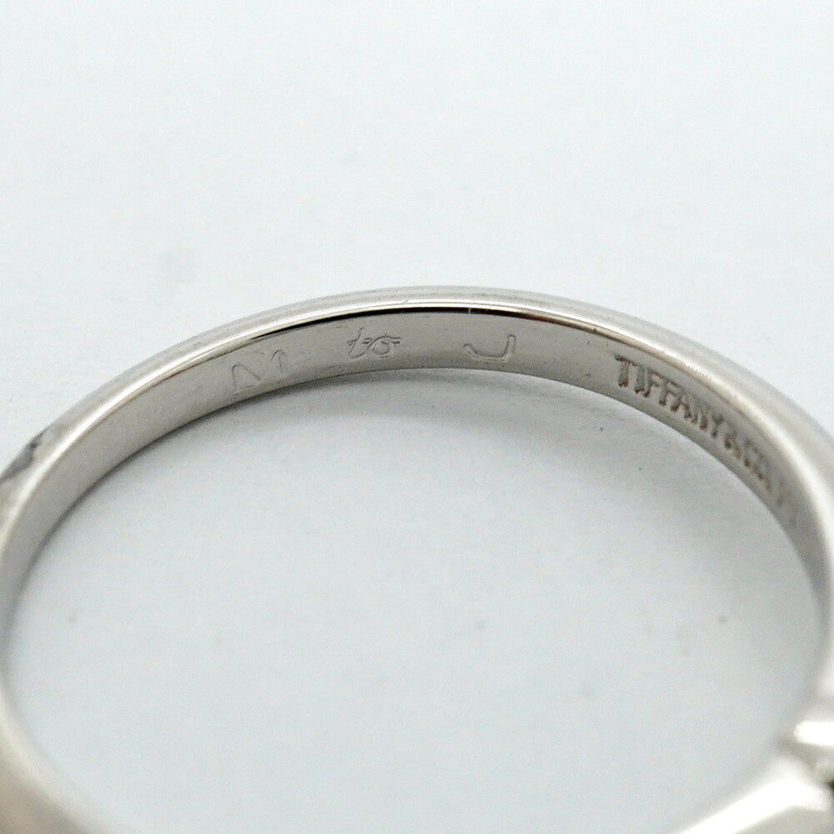 Tiffany Platinum 950 Band Ring (Pre-Owned)