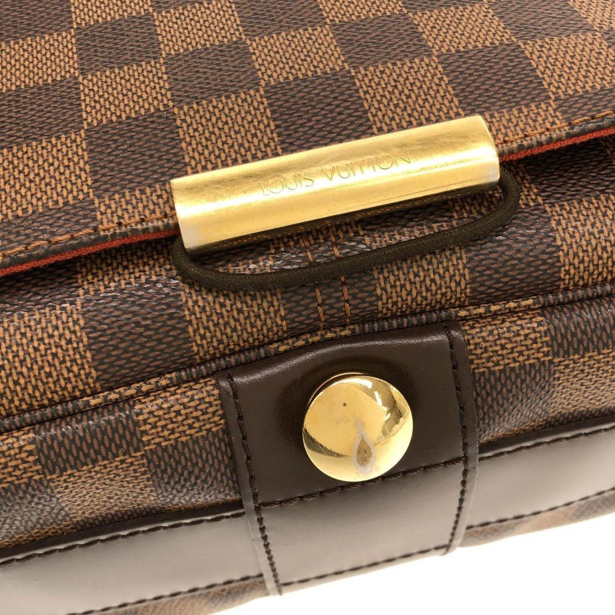 Louis Vuitton Ebene Coated Canvas Shoulder Bag (Pre-Owned)