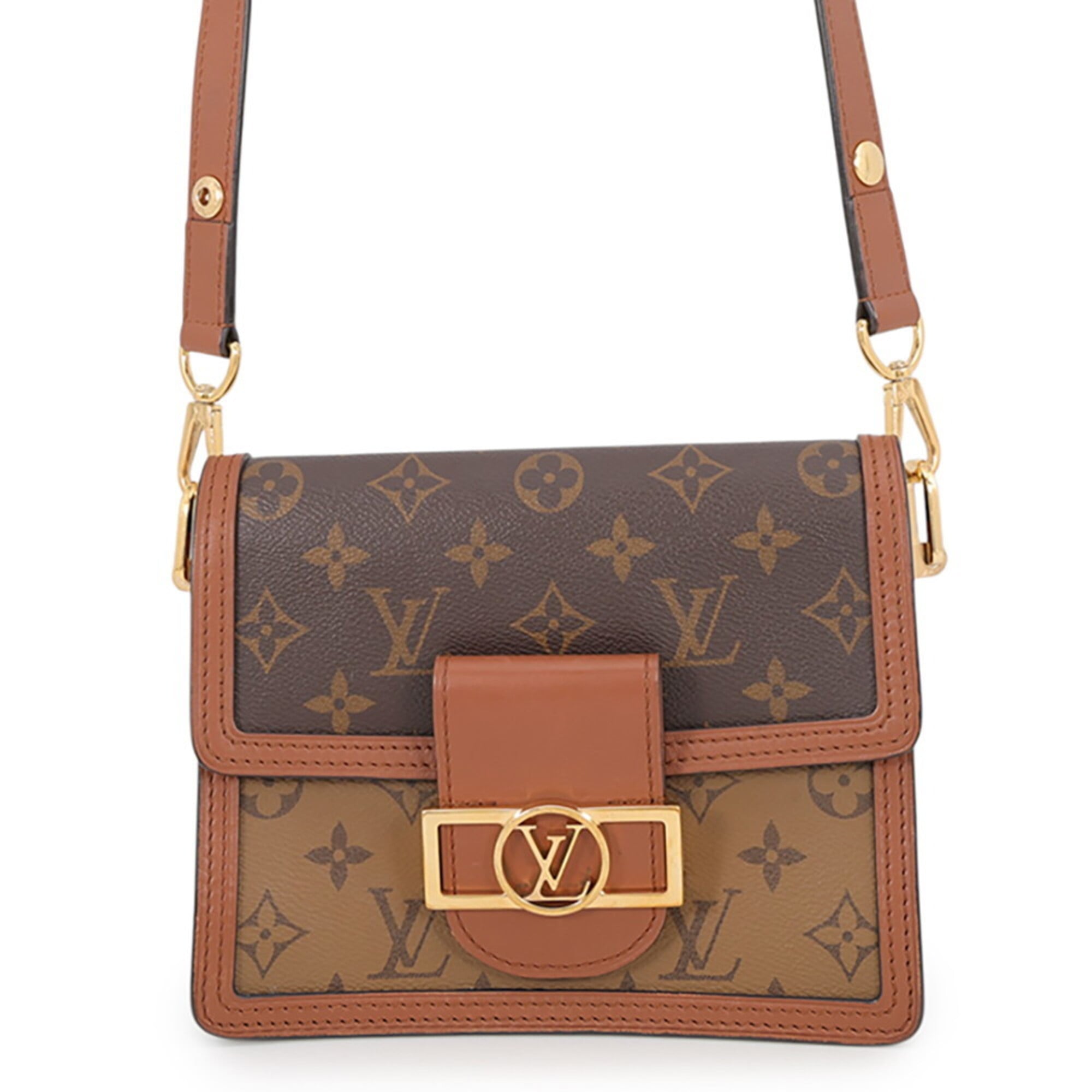 Louis Vuitton Monogram Reverse Black Noir Monogram Reverse Handbag Shoulder Bag (Pre-Owned)