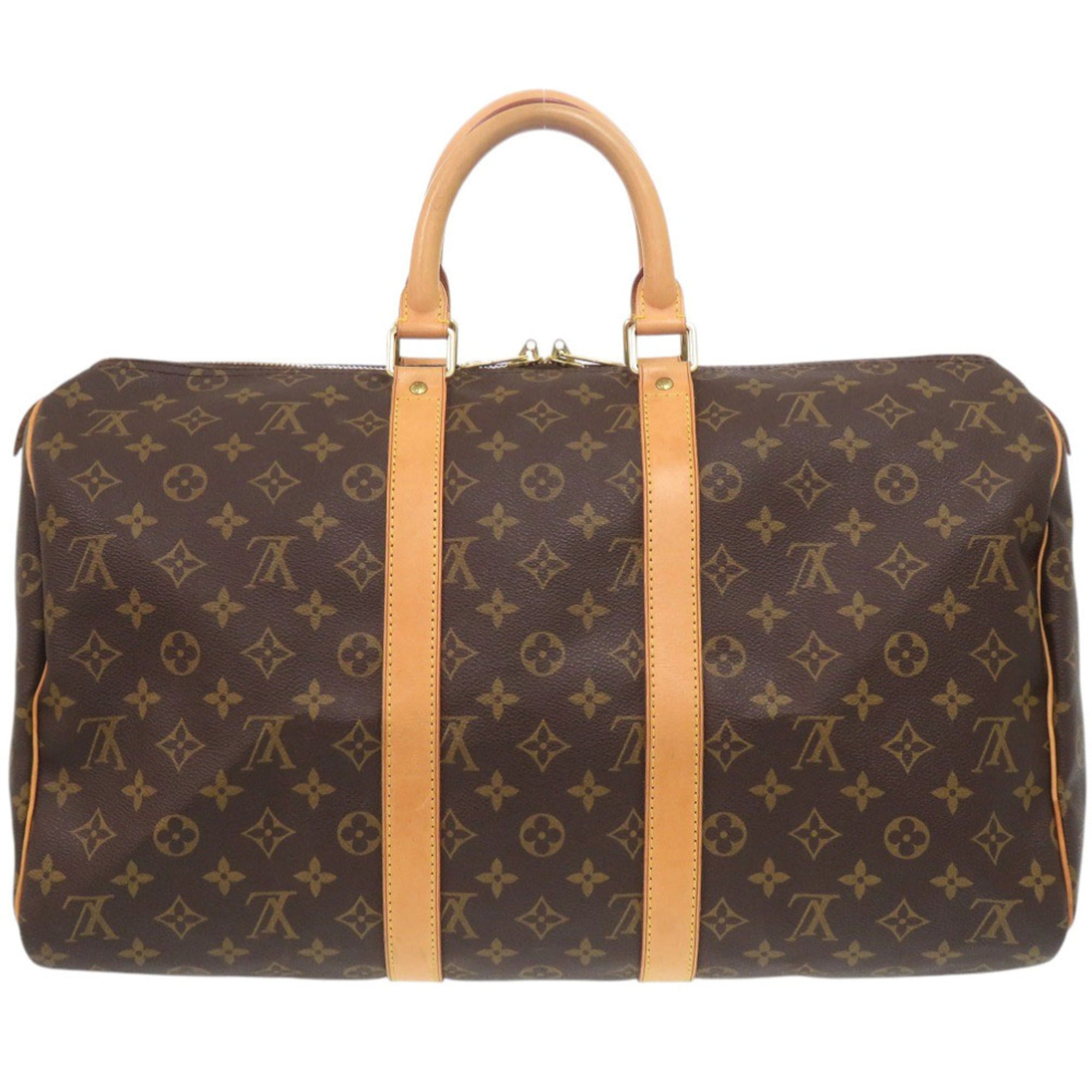 Louis Vuitton Brown Monogram Monogram Boston Bag (Pre-Owned)