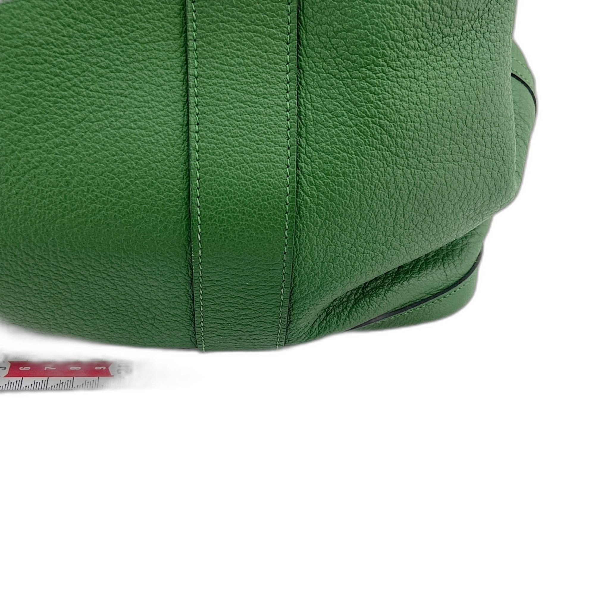 Hermes Garden Green Handbag (Pre-Owned)