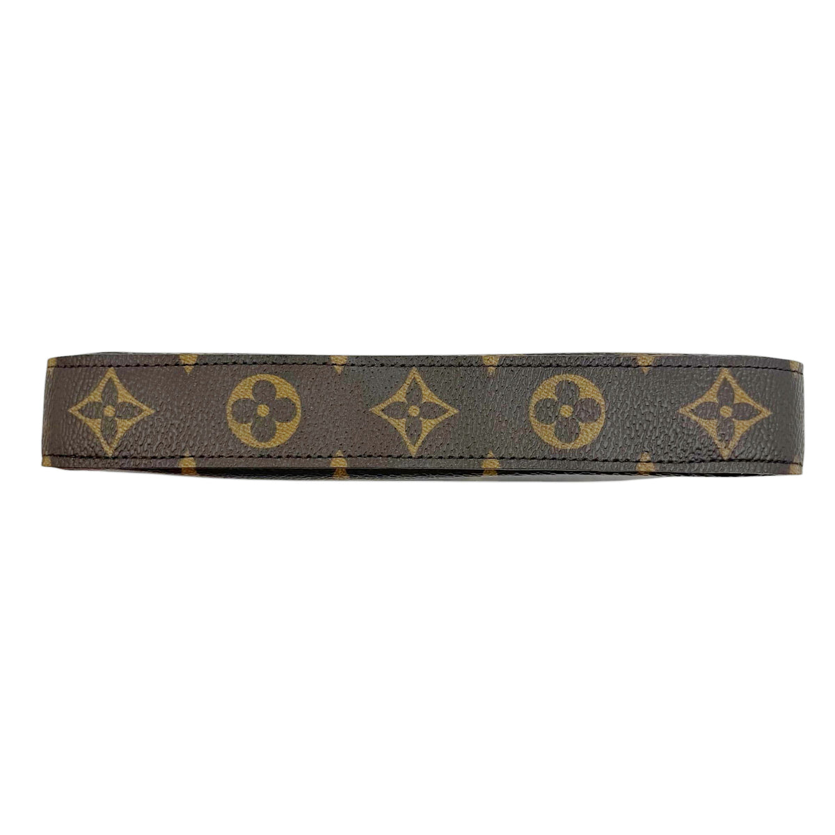 Louis Vuitton Brown Fuchsia Monogram Clutch Bag Pochette Pouch Shoulder Bag (Pre-Owned)