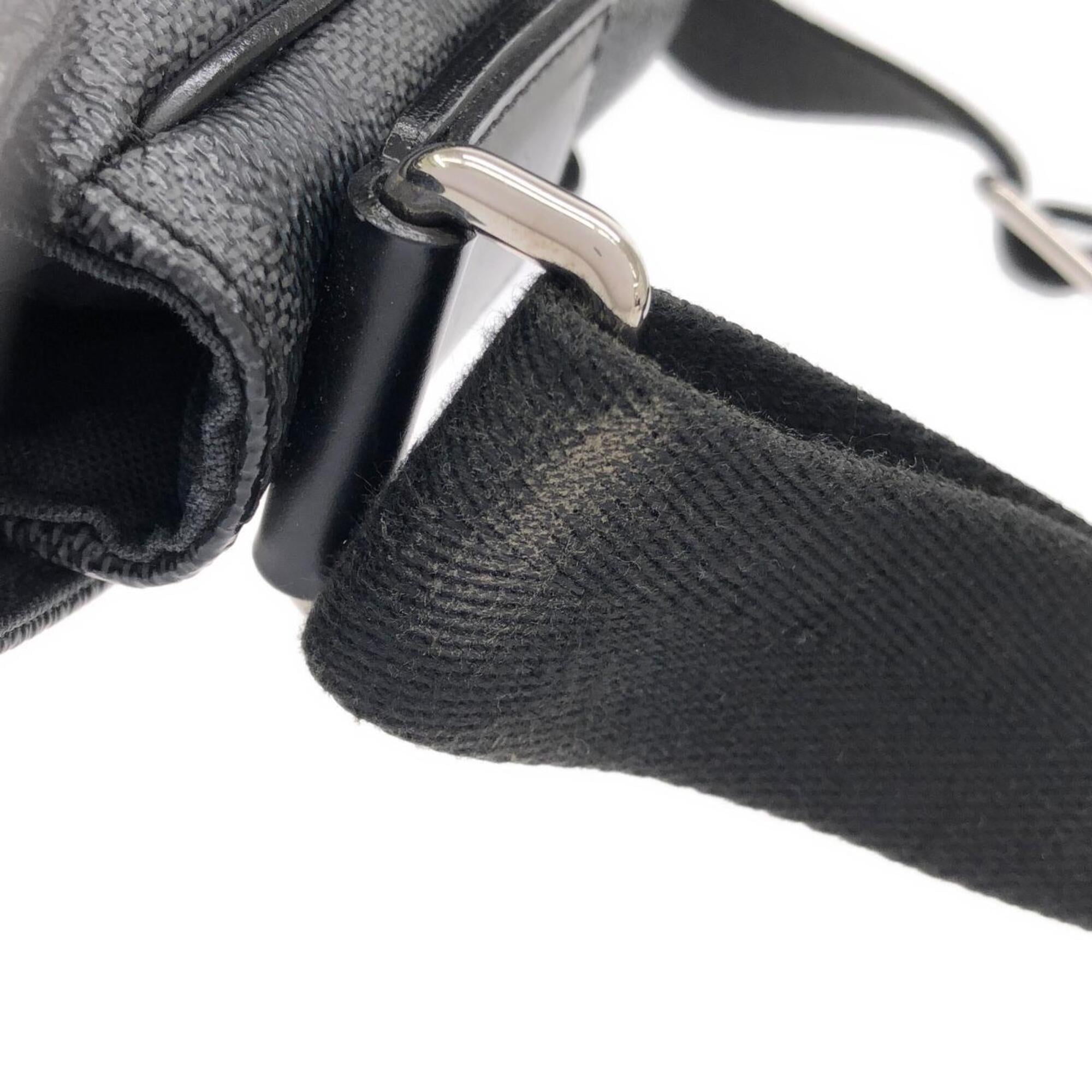 Louis Vuitton Graphite Coated Canvas Shoulder Bag (Pre-Owned)