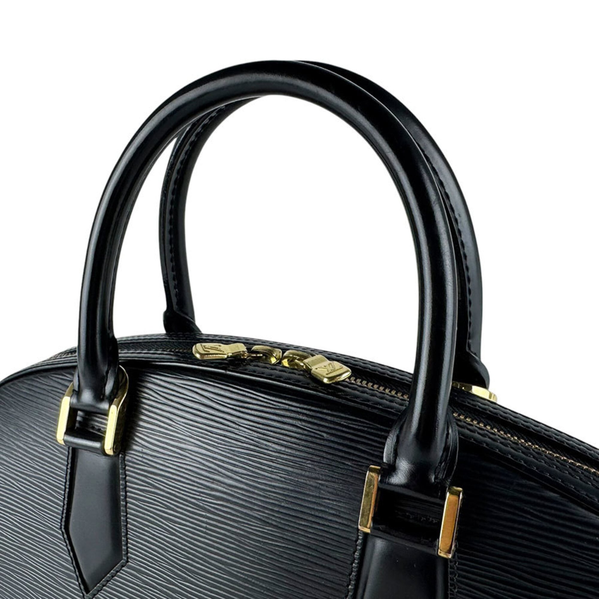 Louis Vuitton Noir Epi Leather Handbag (Pre-Owned)