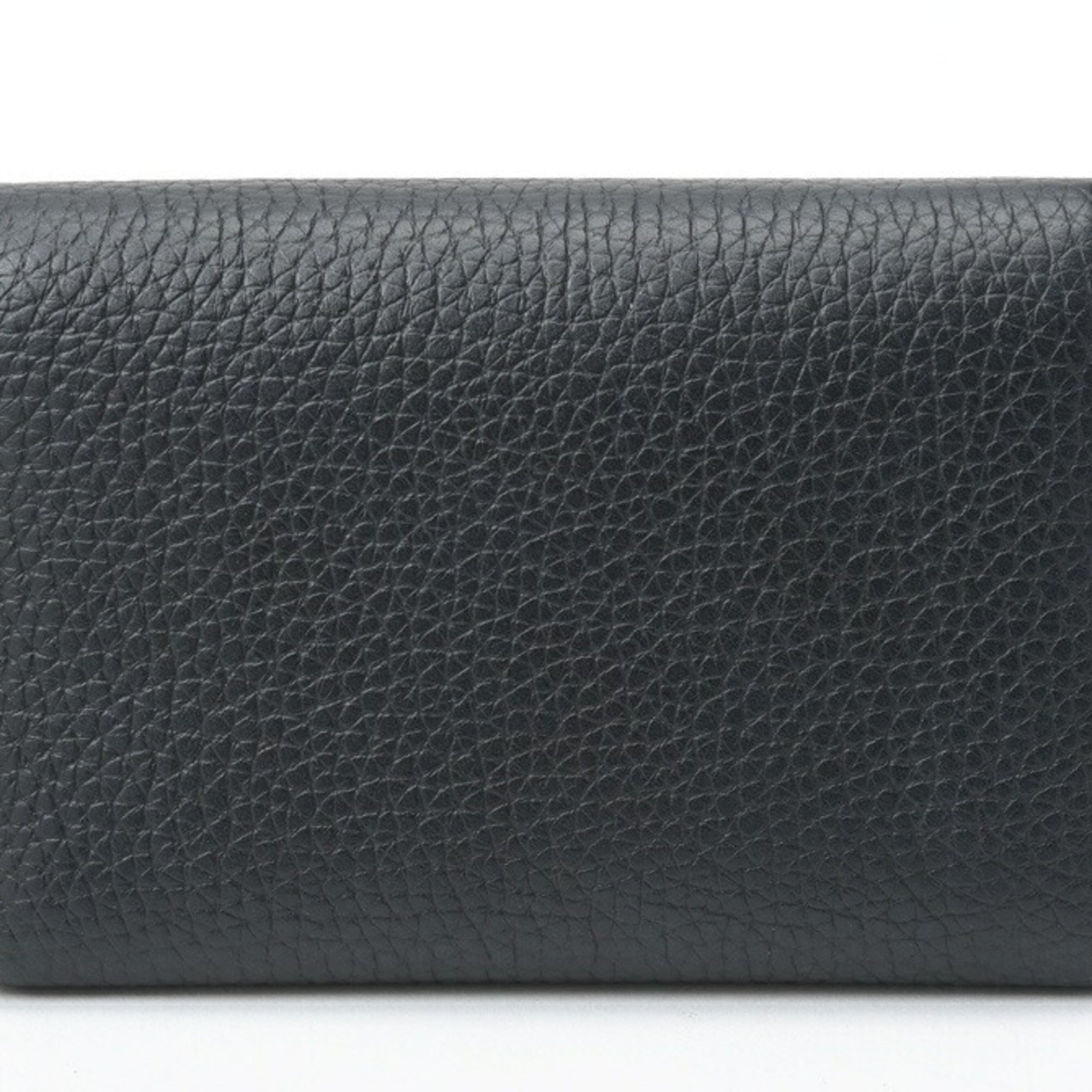 Louis Vuitton Hot Pink Noir Leather Wallet (Tri-Fold) (Pre-Owned)