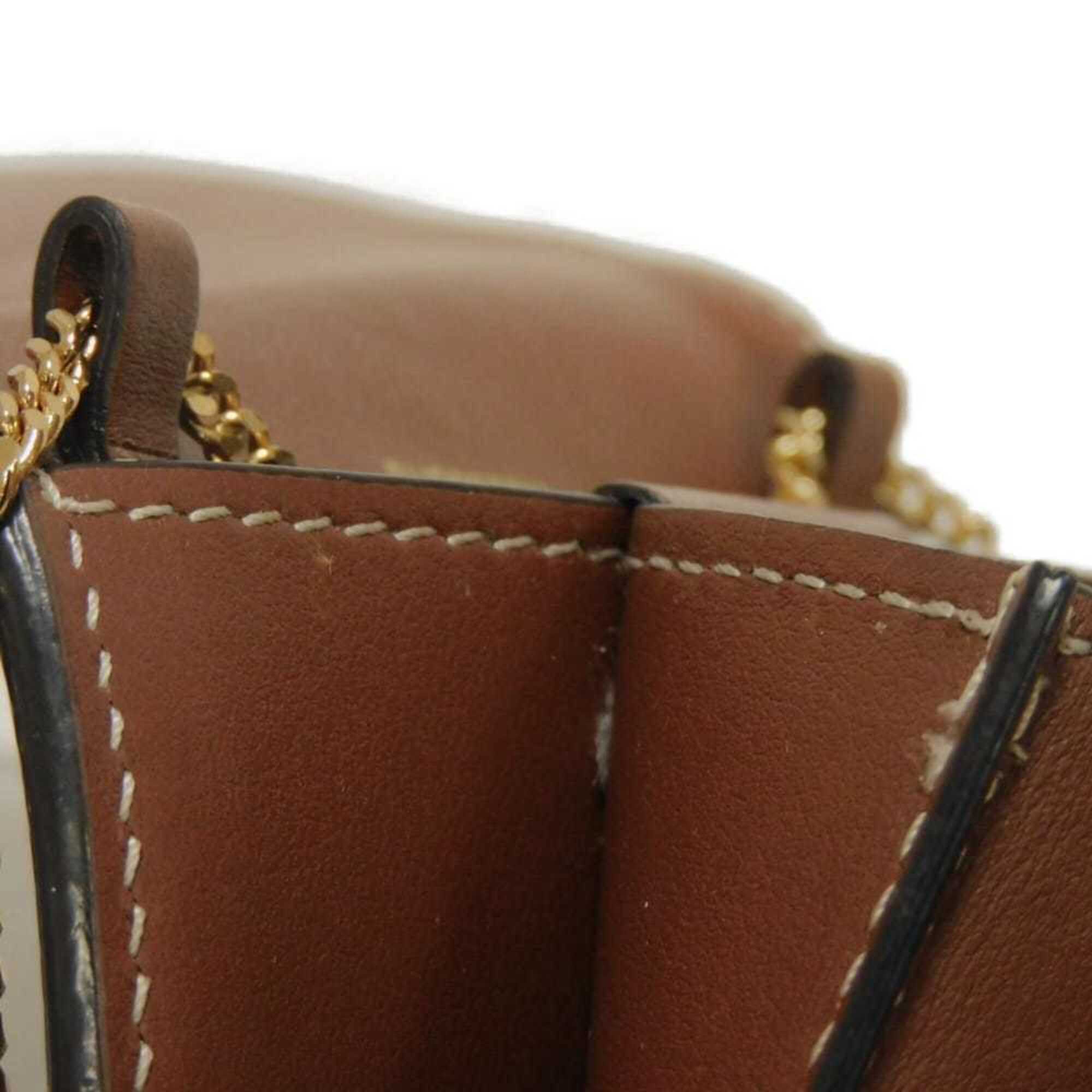 Burberry Beige Brown Canvas Wallet (Bi-Fold) (Pre-Owned)