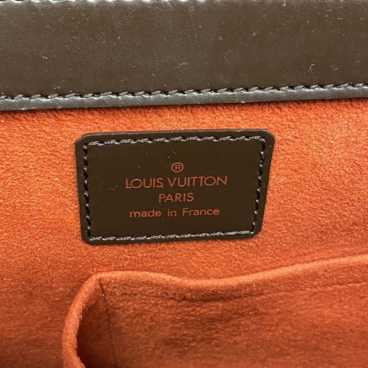 Louis Vuitton Ebene Handbag (Pre-Owned)