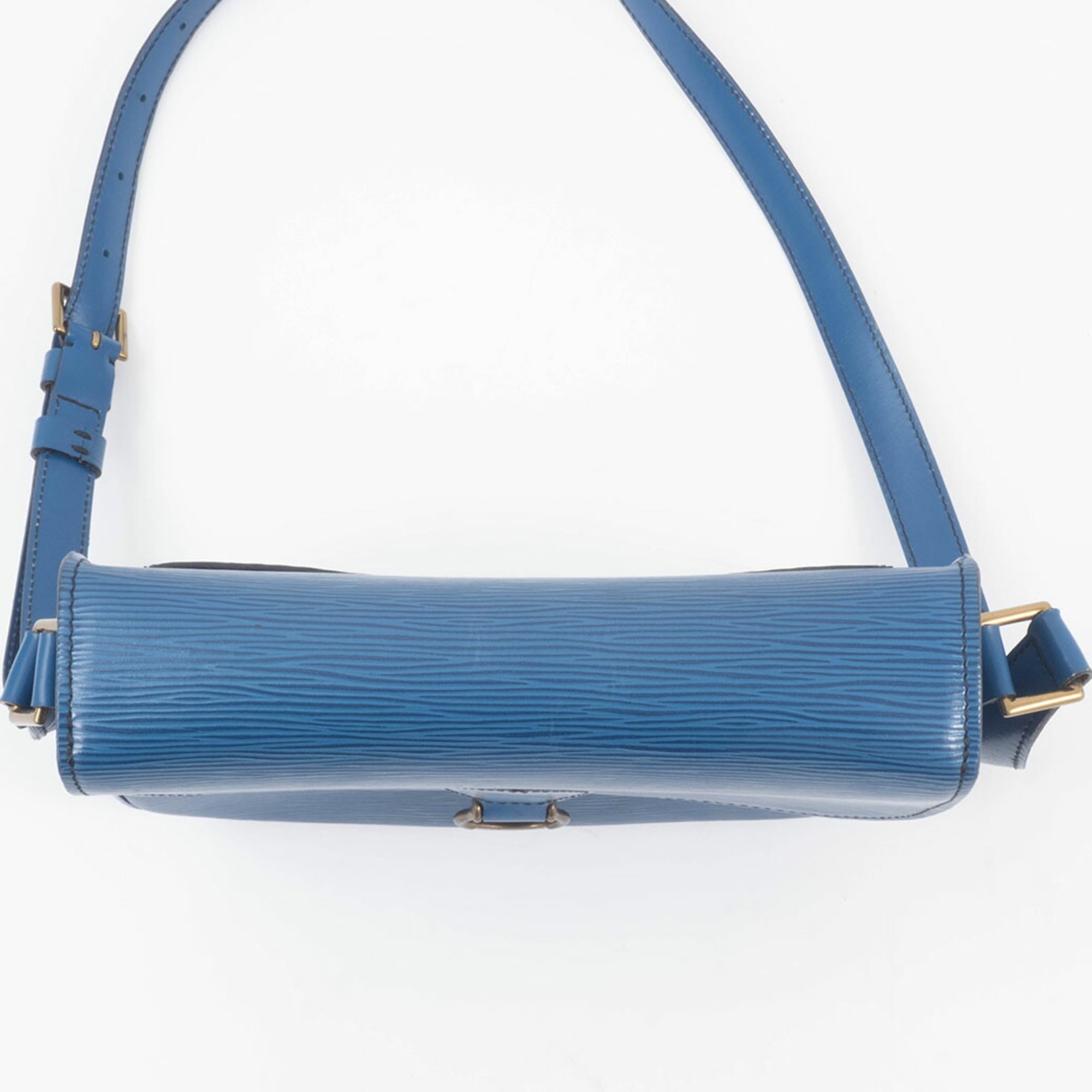 Louis Vuitton Epi Blue Epi Leather Shoulder Bag (Pre-Owned)