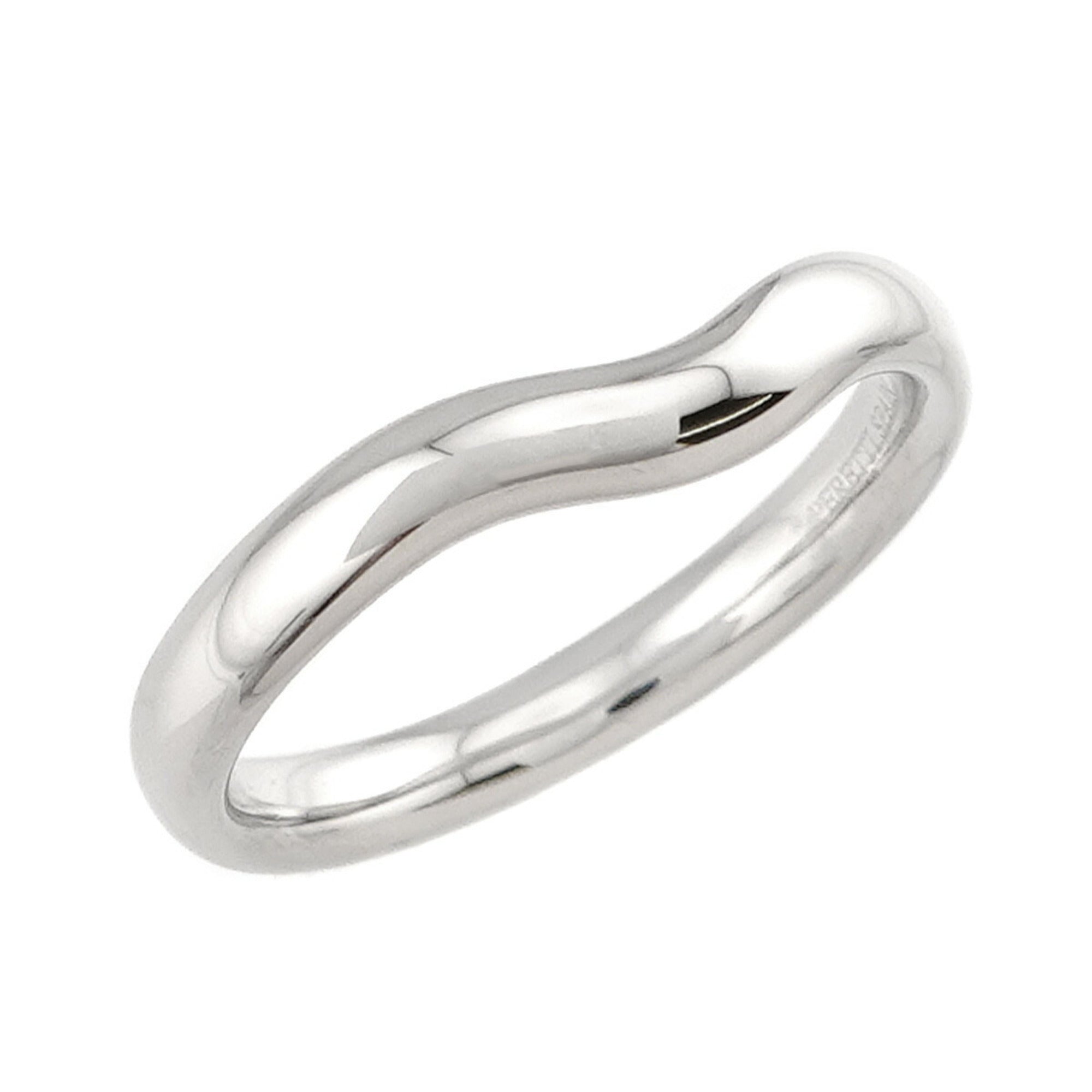 Tiffany Platinum 950 Band Ring (Pre-Owned)