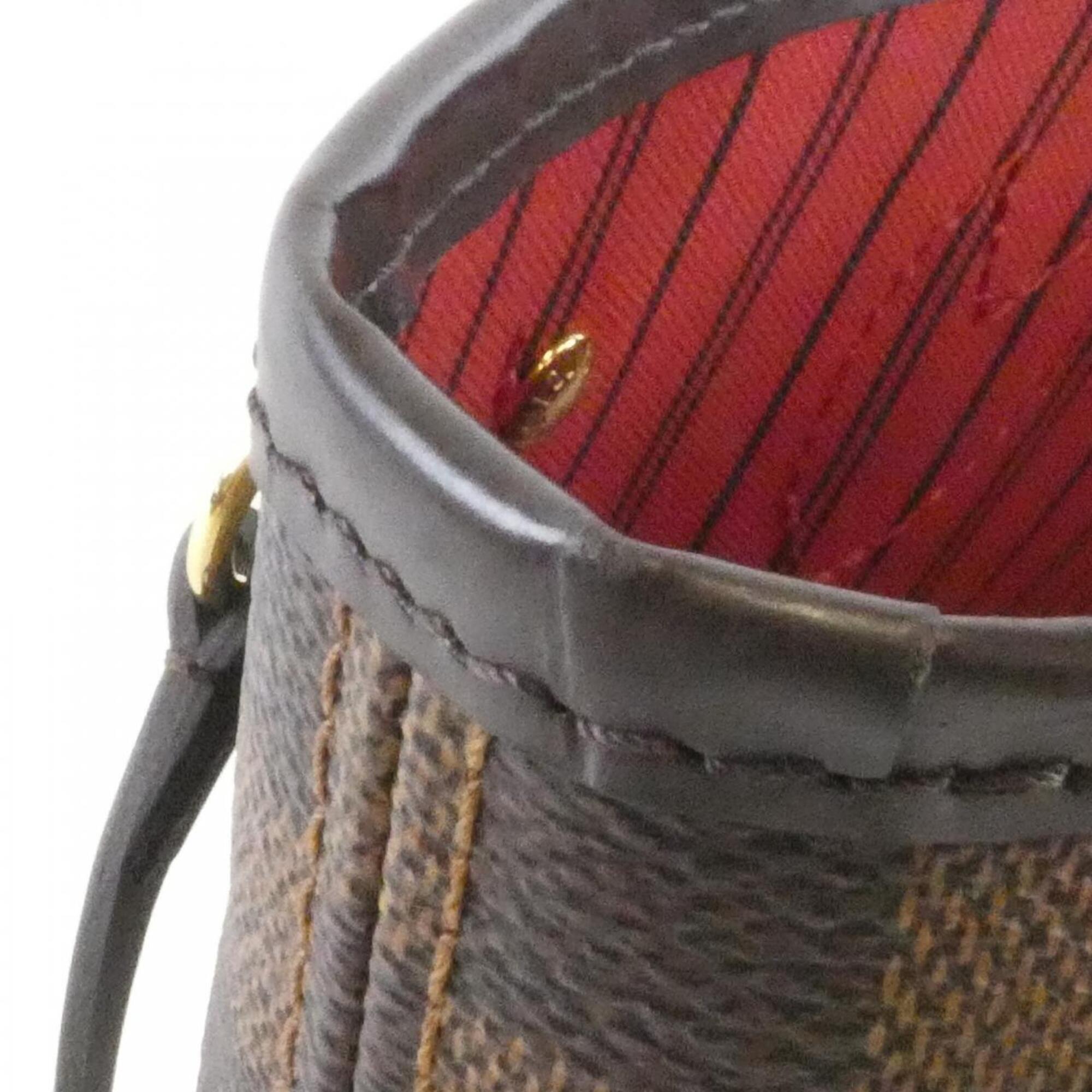 Louis Vuitton Brown Coated Canvas Handbag (Pre-Owned)