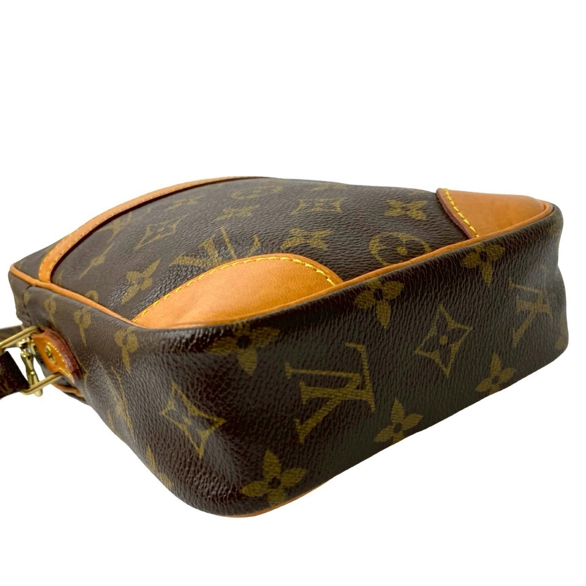 Louis Vuitton Brown Leather Pvc Pochette Shoulder Bag (Pre-Owned)