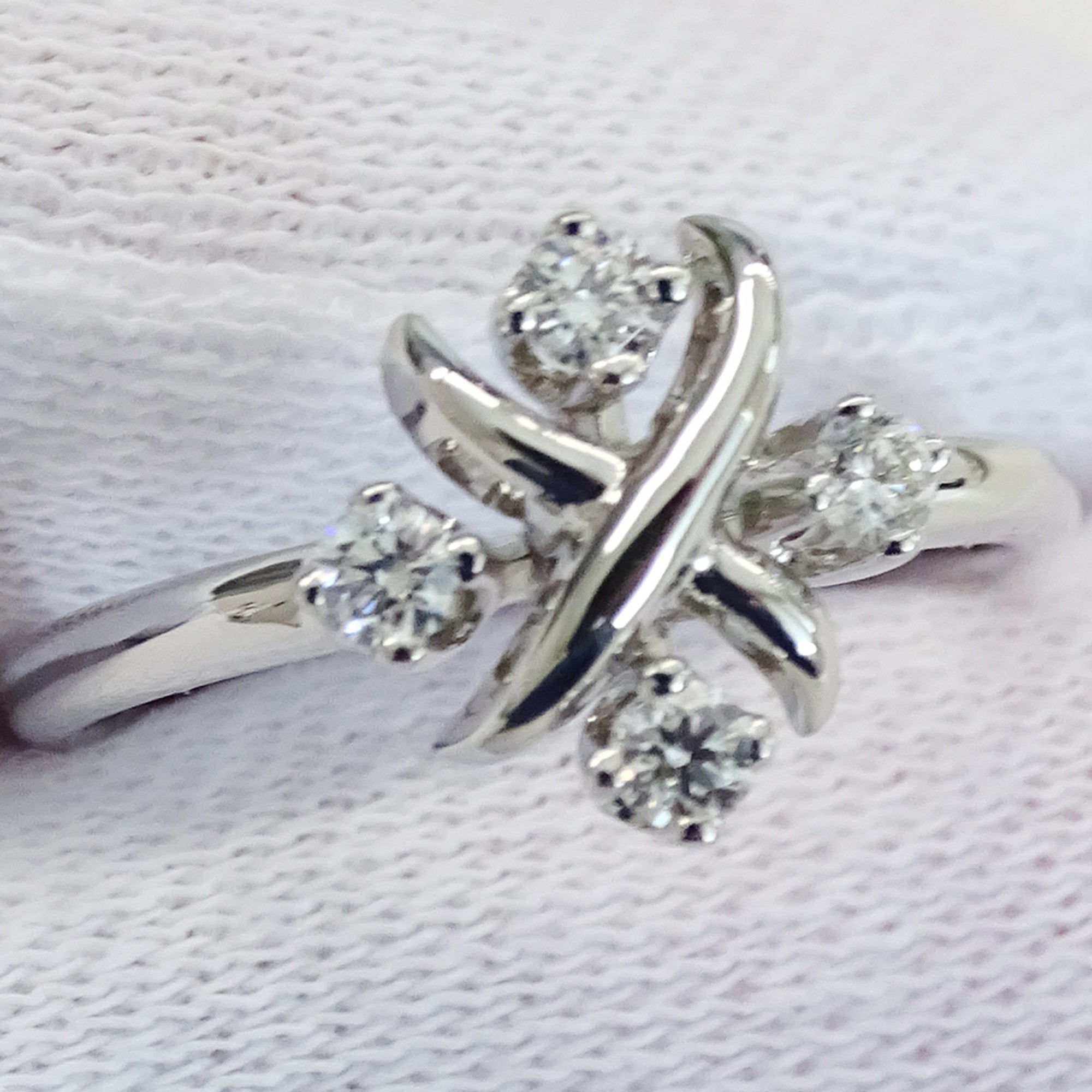 Tiffany Silver Band Ring (Pre-Owned)