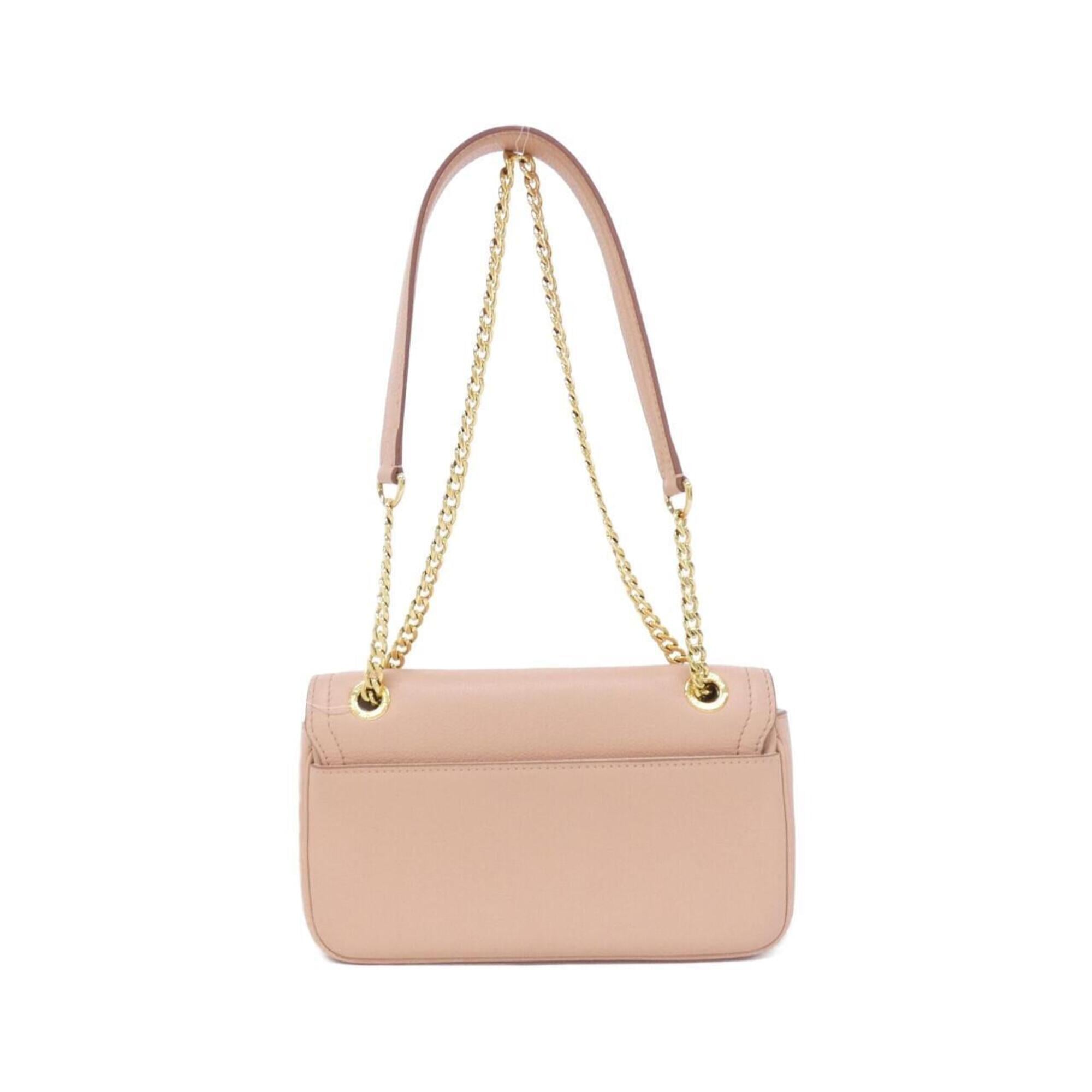 Louis Vuitton Rose Leather Shoulder Bag (Pre-Owned)
