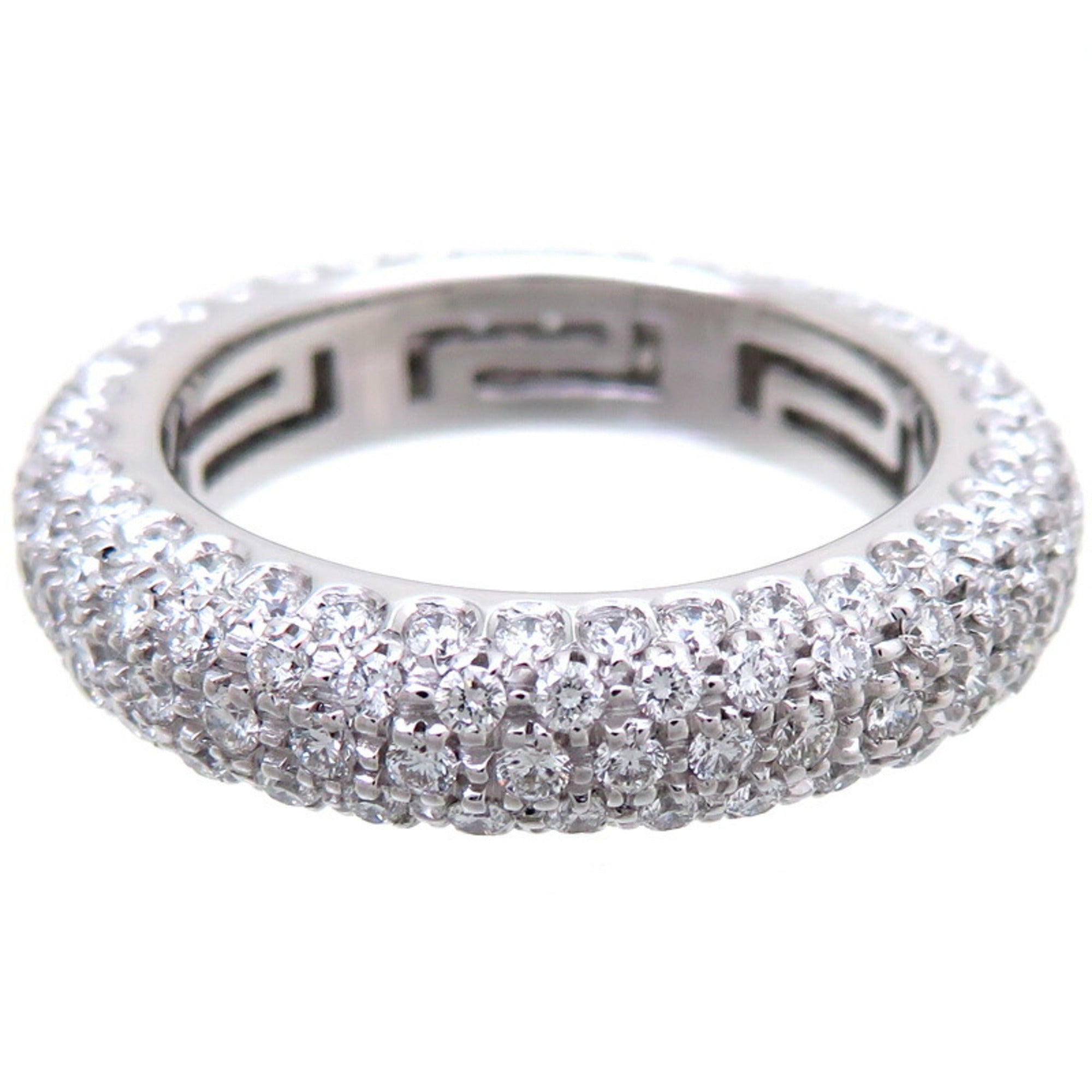 Bvlgari White Gold (18K) Band Ring (Pre-Owned)