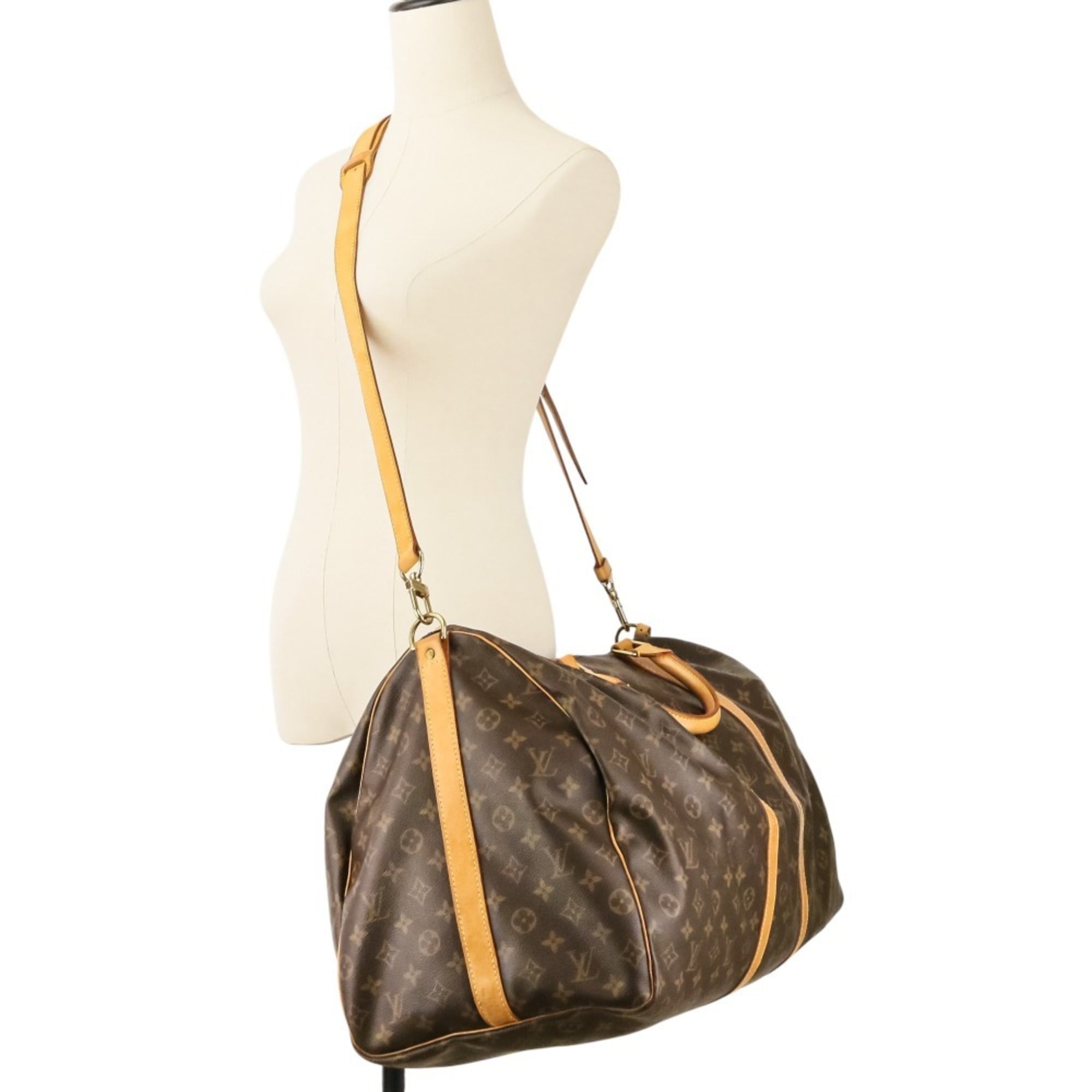 Louis Vuitton Monogram Brown Monogram Boston Bag (Pre-Owned)
