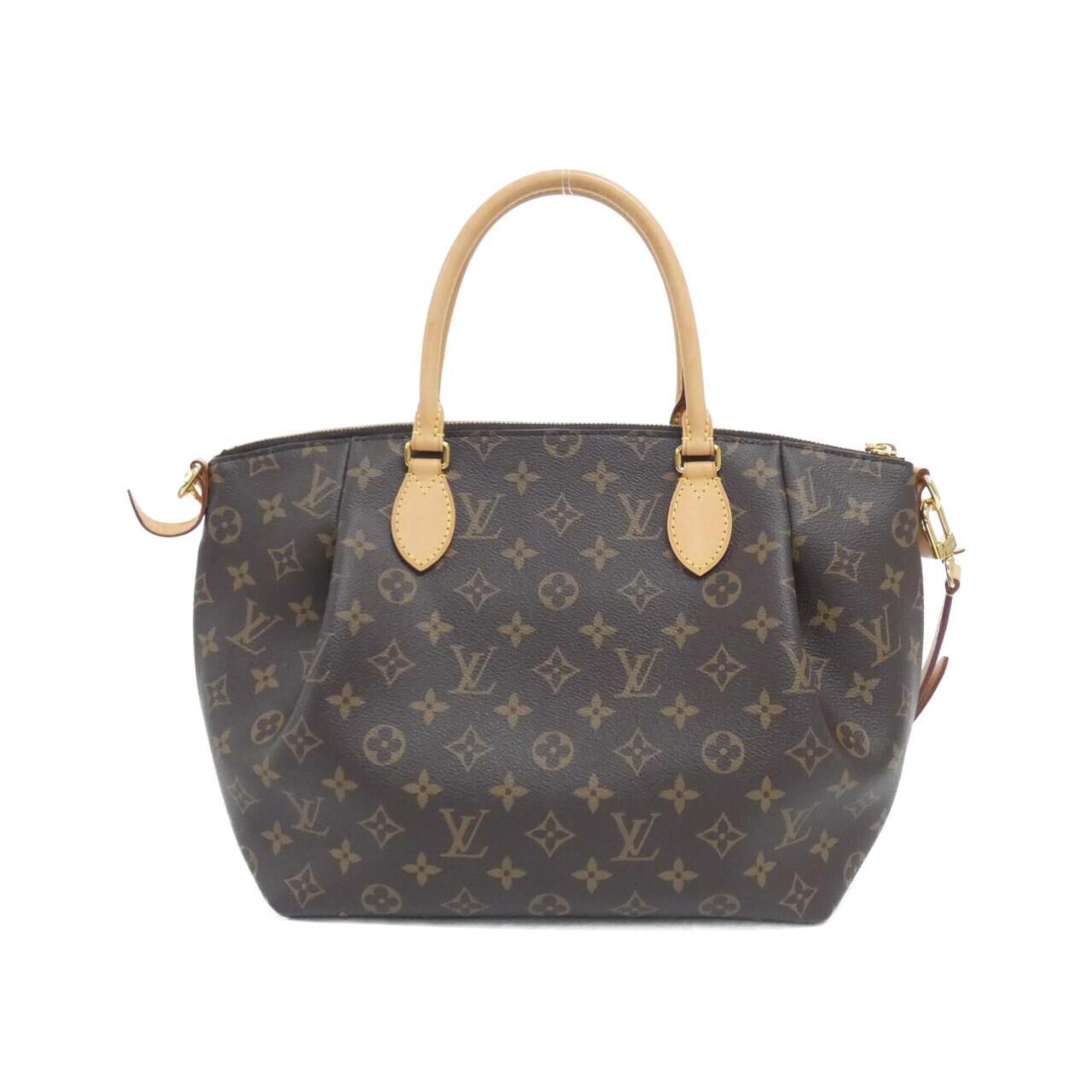 Louis Vuitton Marron Coated Canvas Handbag (Pre-Owned)