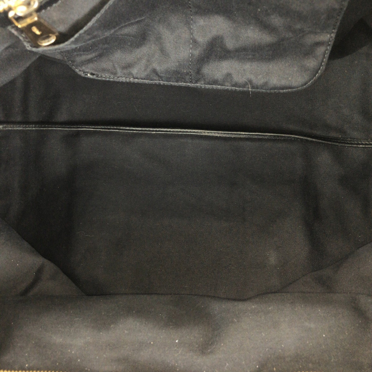 Chloé Beige Black Leather Handbag Tote Bag (Pre-Owned)