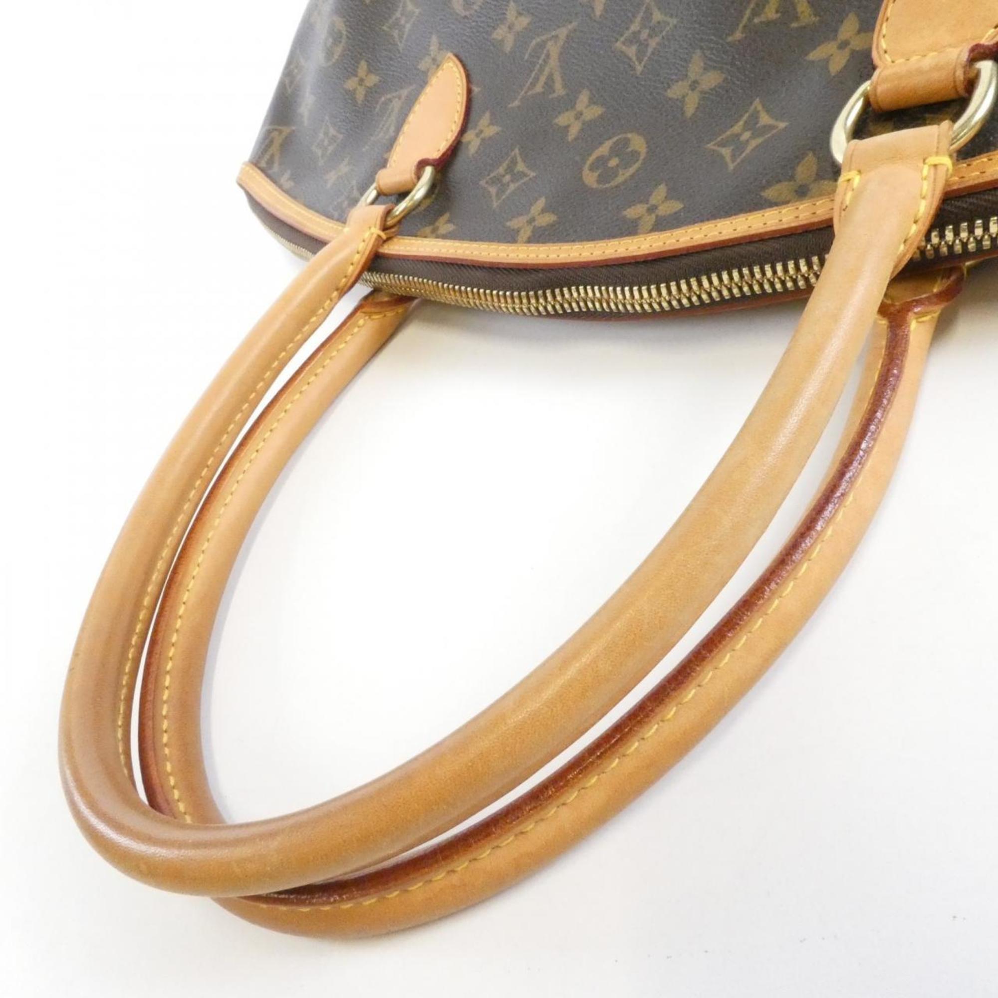 Louis Vuitton Brown Coated Canvas Handbag (Pre-Owned)