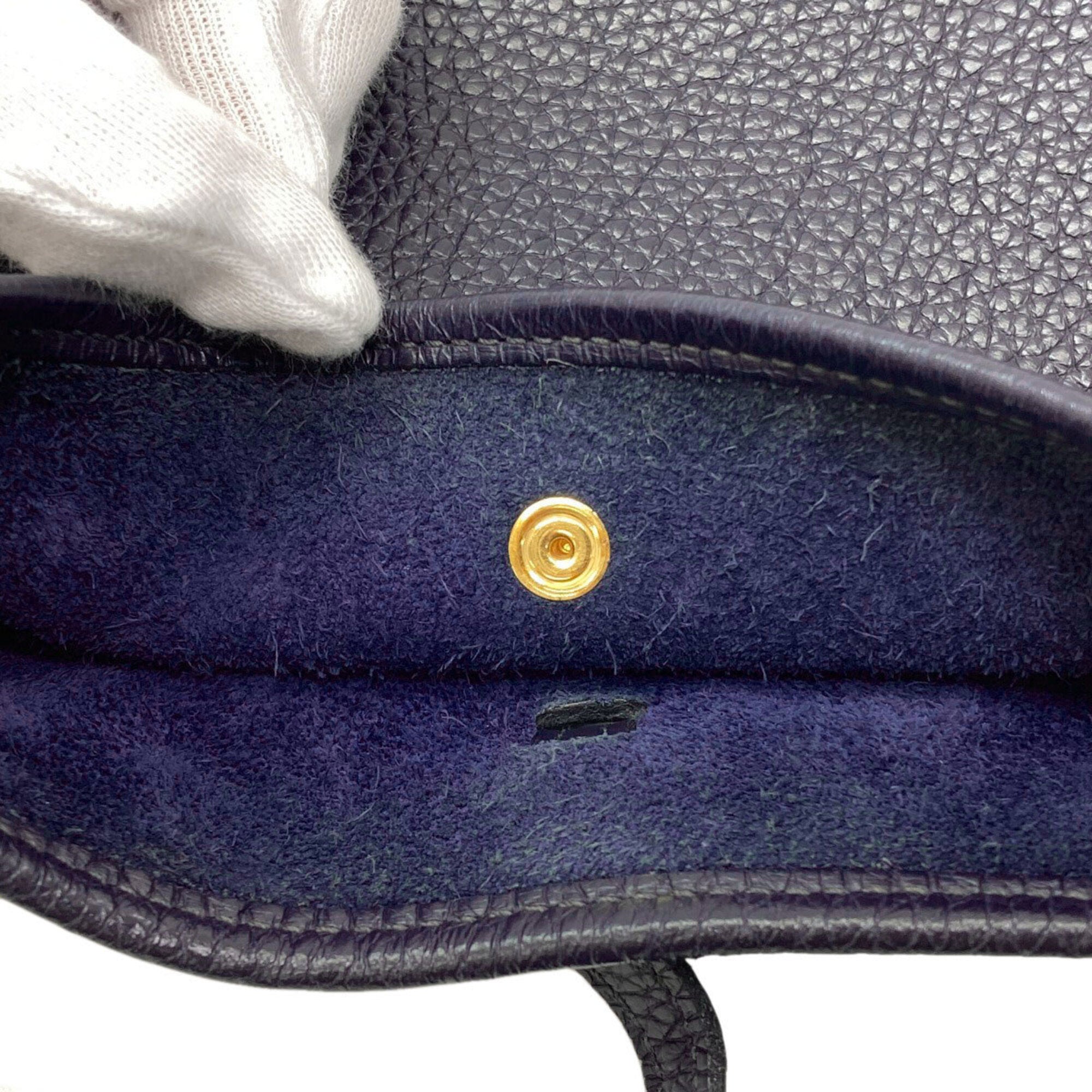 Hermes Navy Shoulder Bag (Pre-Owned)