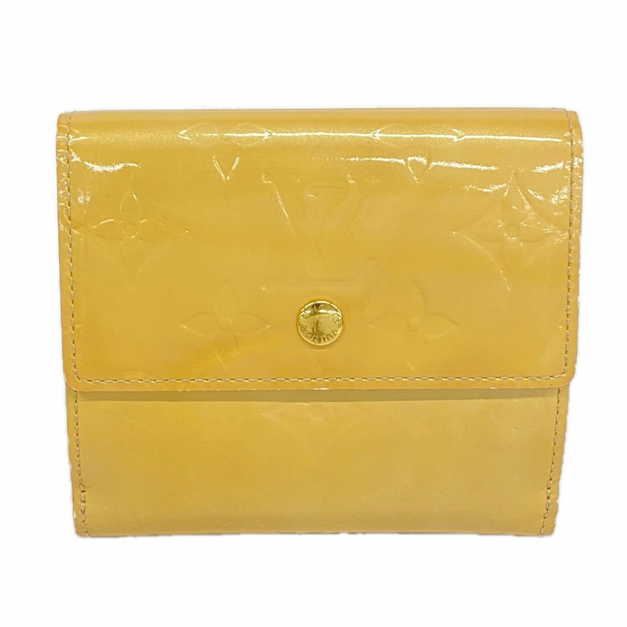 Louis Vuitton Beige Wallet (Tri-Fold) (Pre-Owned)