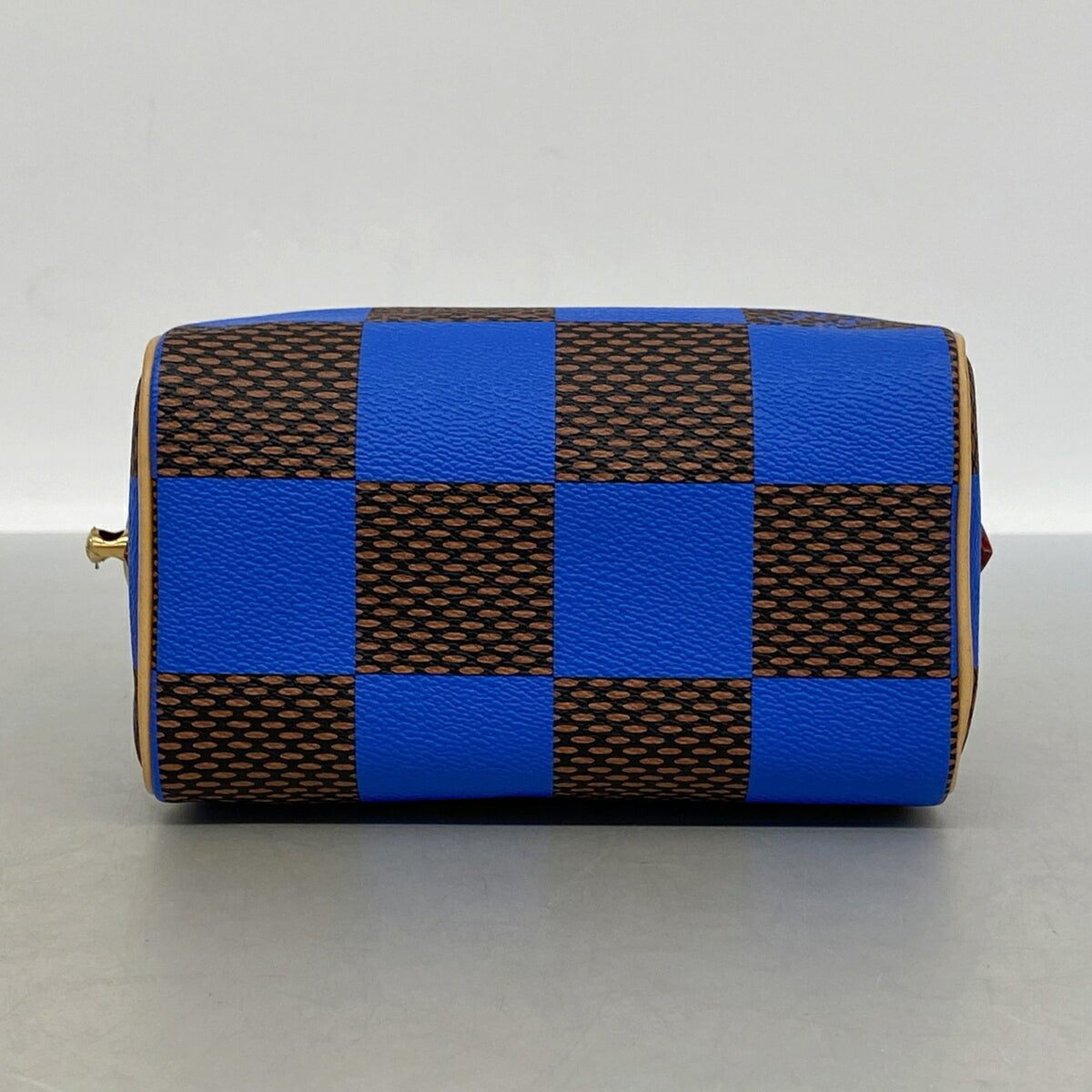 Louis Vuitton Blue Brown Handbag (Pre-Owned)