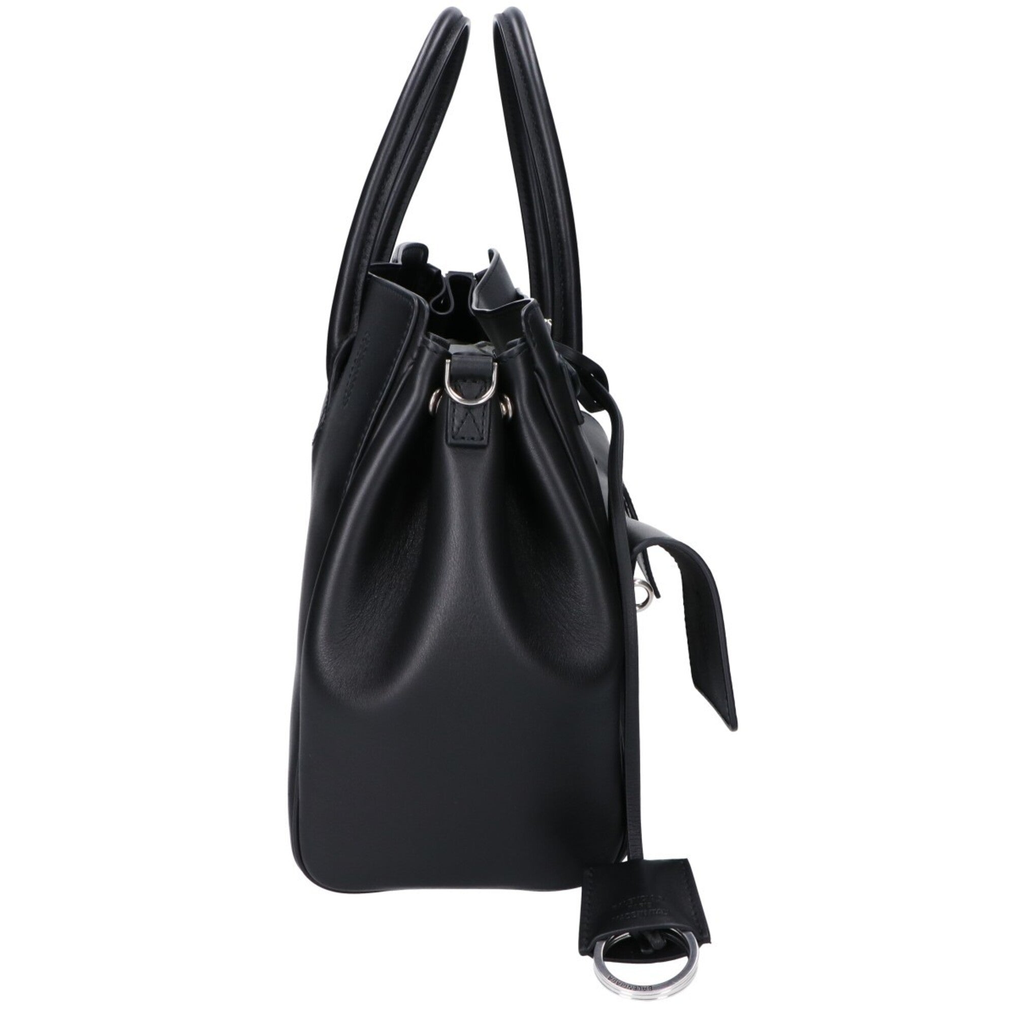 Balenciaga Black Leather Shoulder Bag (Pre-Owned)