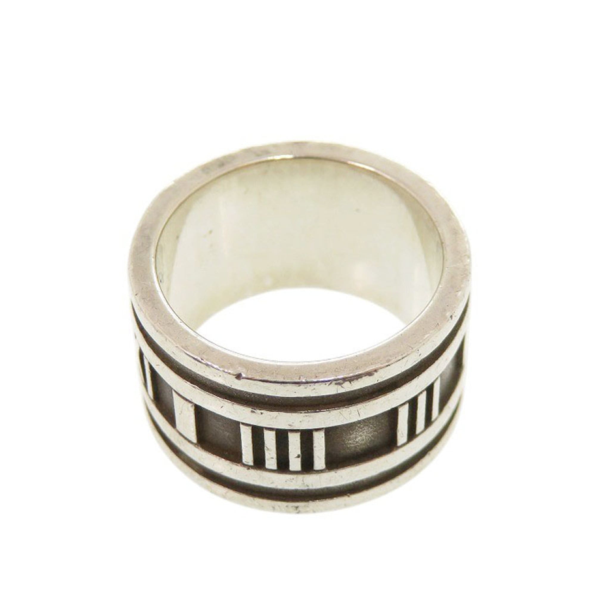 Tiffany Silver Silver 925 Band Ring (Pre-Owned)