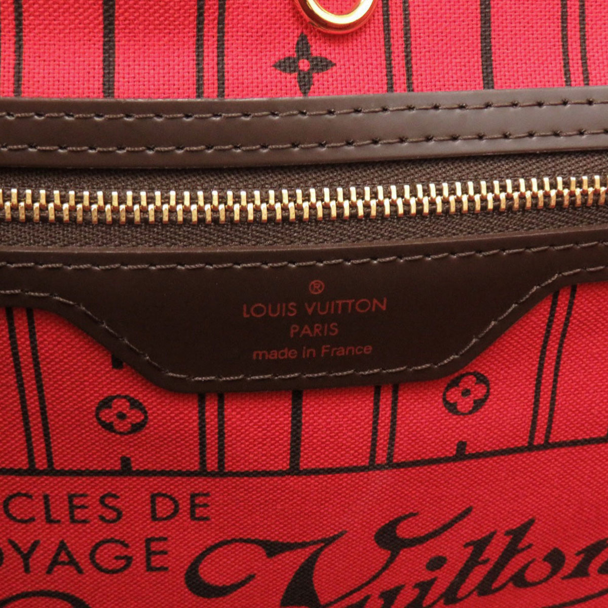 Louis Vuitton Brown Damier Canvas Tote Bag (Pre-Owned)