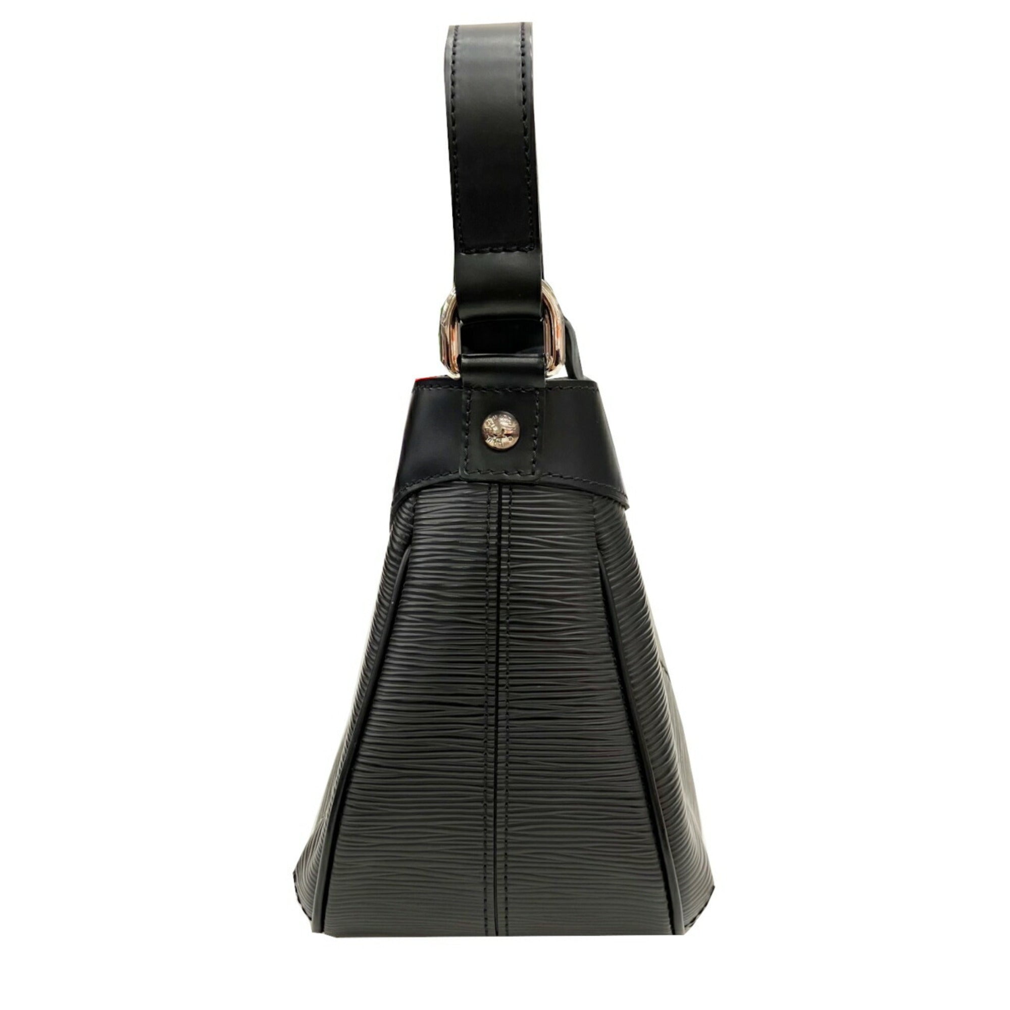 Louis Vuitton Black Noir Epi Leather Shoulder Bag (Pre-Owned)