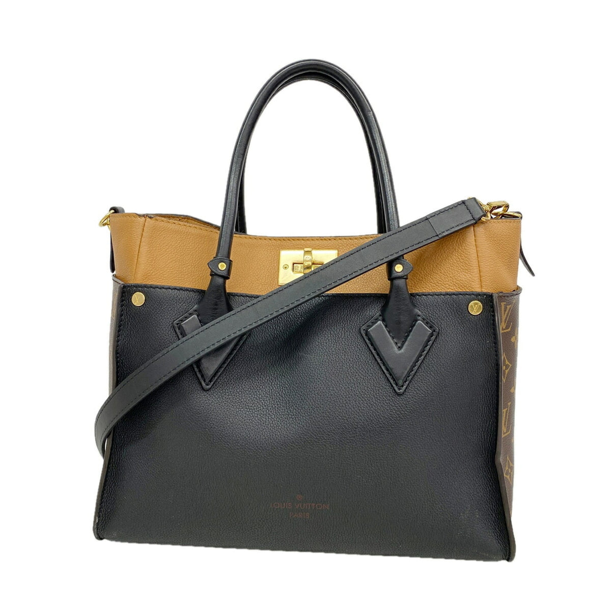 Louis Vuitton Noir Tote Bag (Pre-Owned)