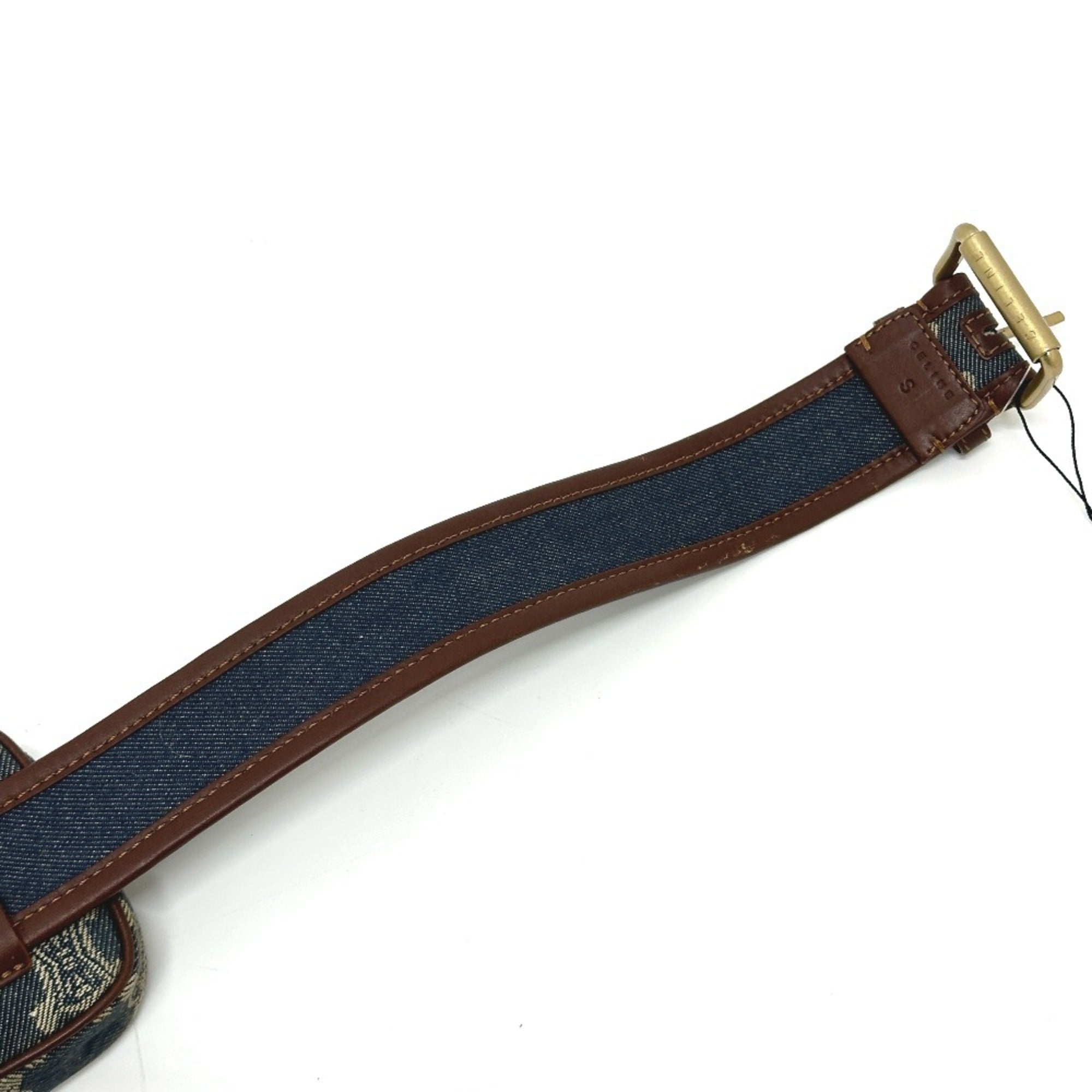 Celine Blue Denim Fanny Pack Pouch (Pre-Owned)
