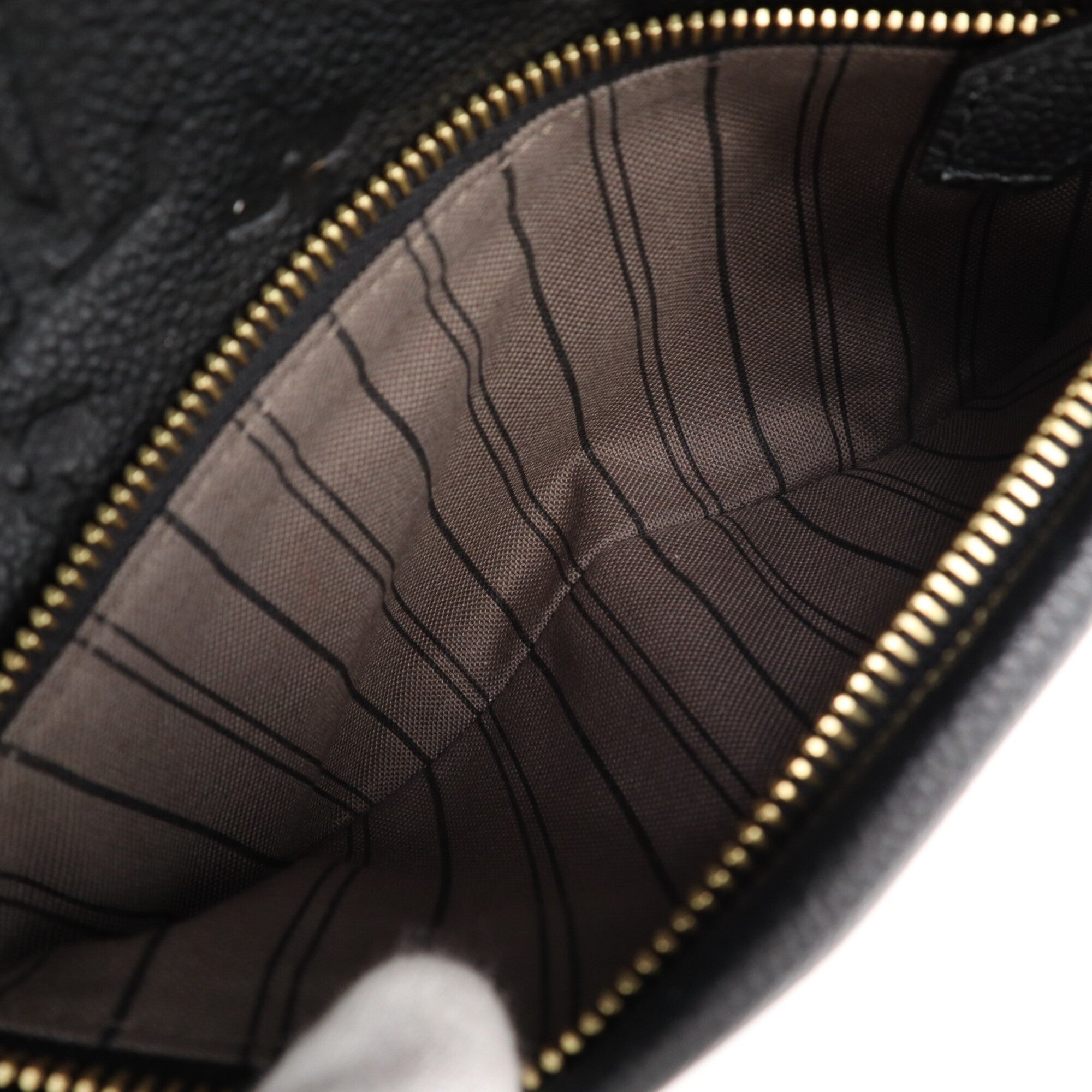 Louis Vuitton Monogram Empreinte Black Leather Backpack (Pre-Owned)