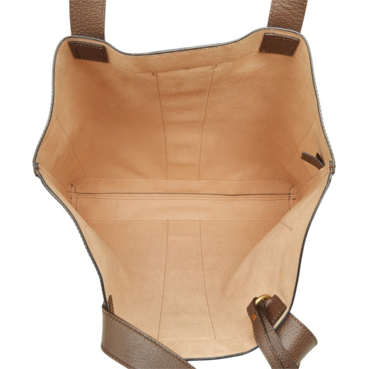 Gucci Beige Brown Pvc Leather Tote Bag (Pre-Owned)