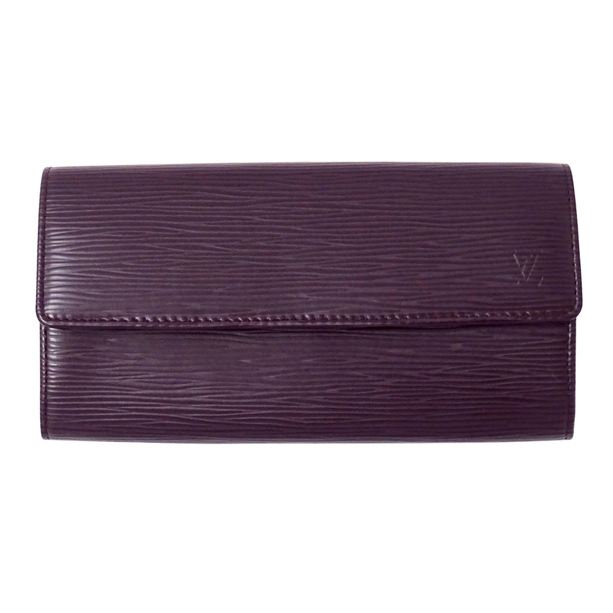 Louis Vuitton Epi Cassis Epi Leather Long Wallet (Bi-Fold) (Pre-Owned)