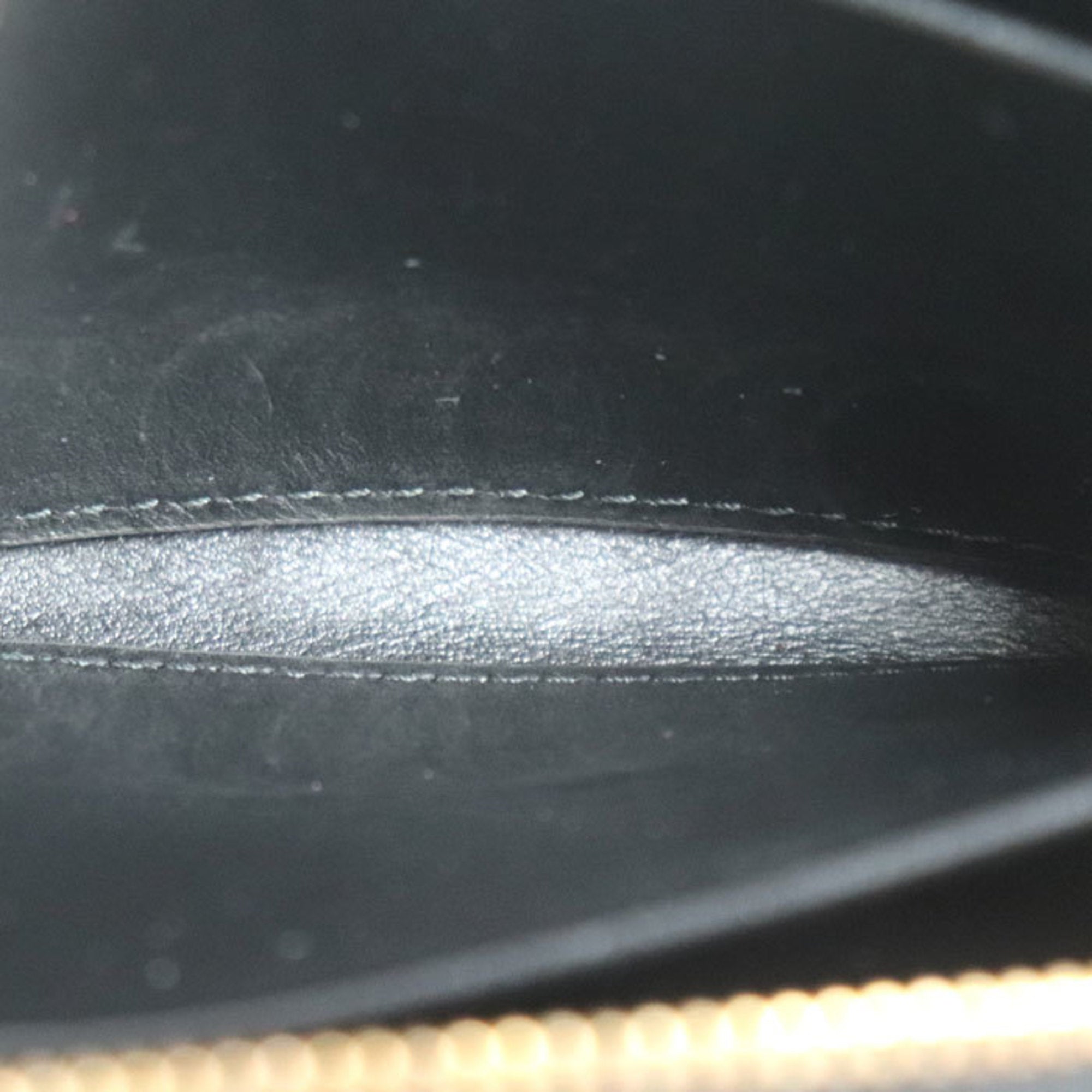 Bottega Veneta Black Leather Long Wallet (Bi-Fold) (Pre-Owned)