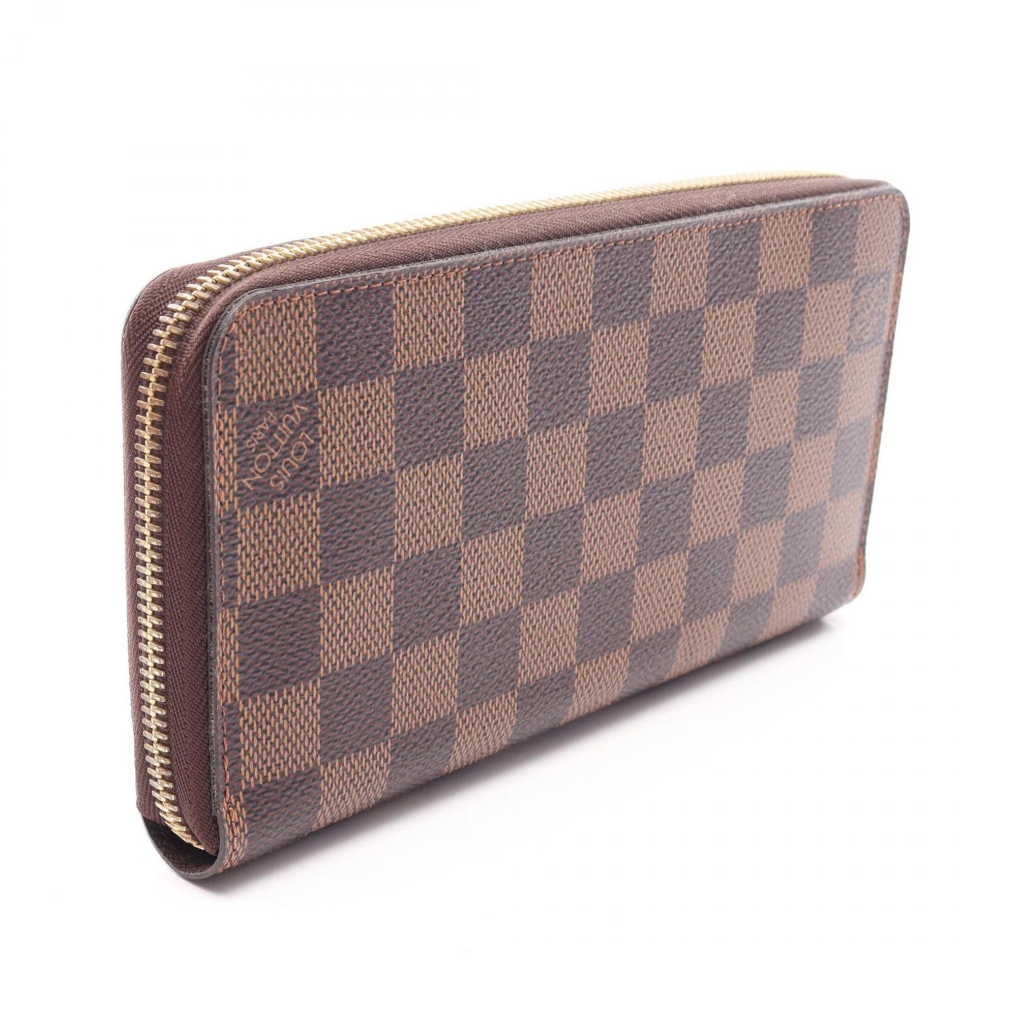 Louis Vuitton Brown Pvc Long Wallet (Bi-Fold) (Pre-Owned)