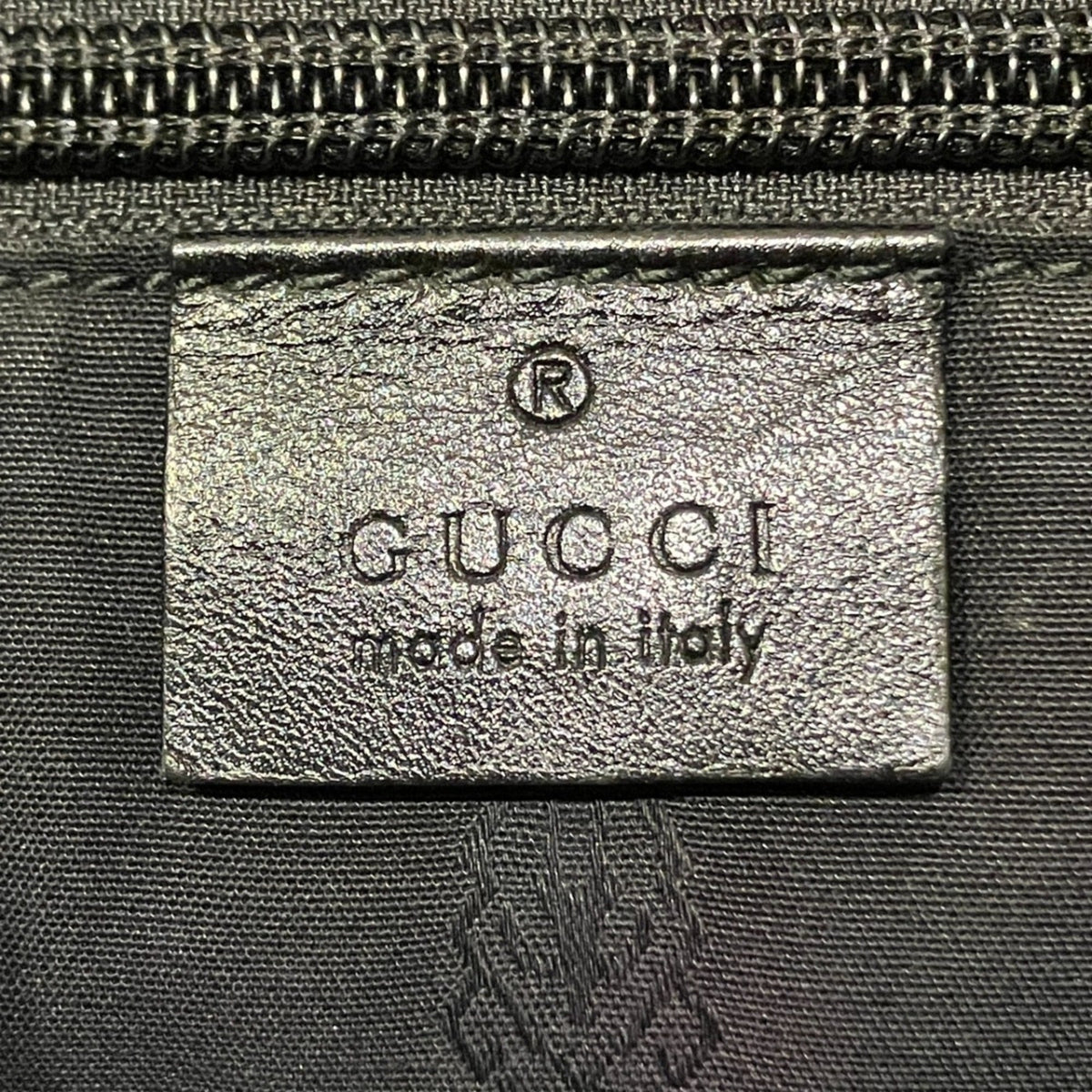 Gucci Black Pvc Shoulder Bag (Pre-Owned)