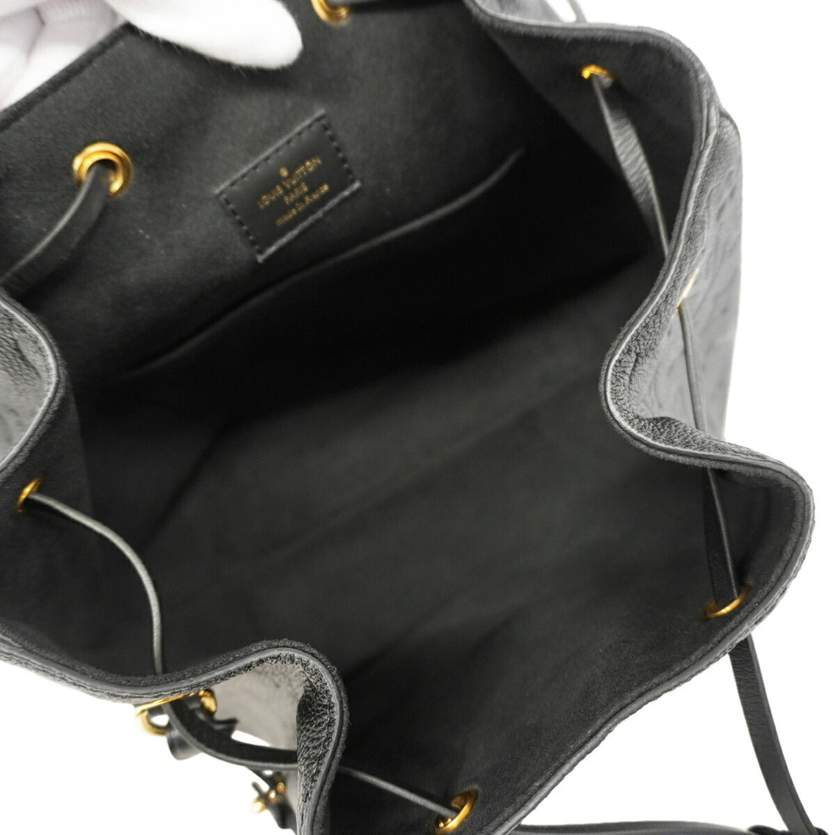 Louis Vuitton Noir Backpack (Pre-Owned)