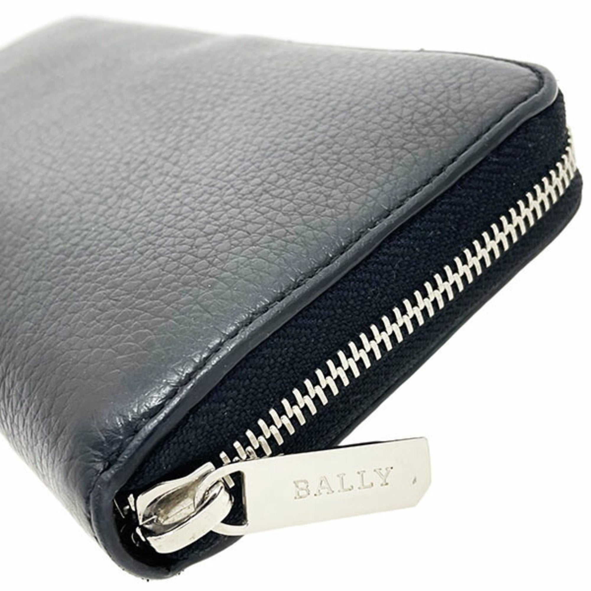 Bally Black Leather Coin Purse/Coin Case (Pre-Owned)