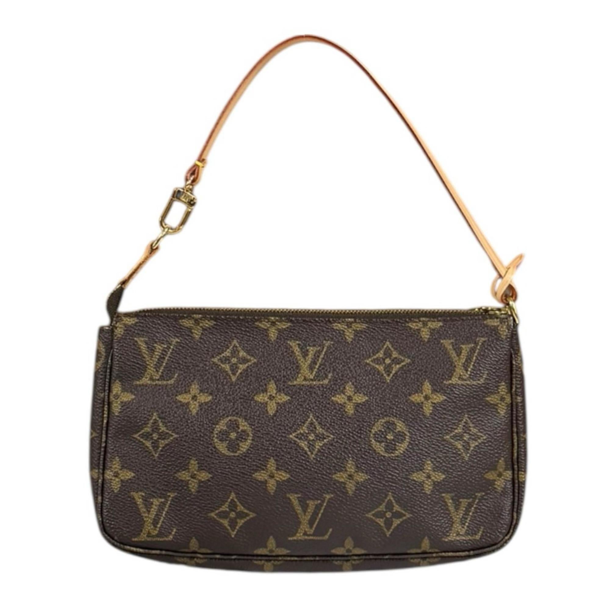 Louis Vuitton Brown Monogram Canvas Handbag (Pre-Owned)