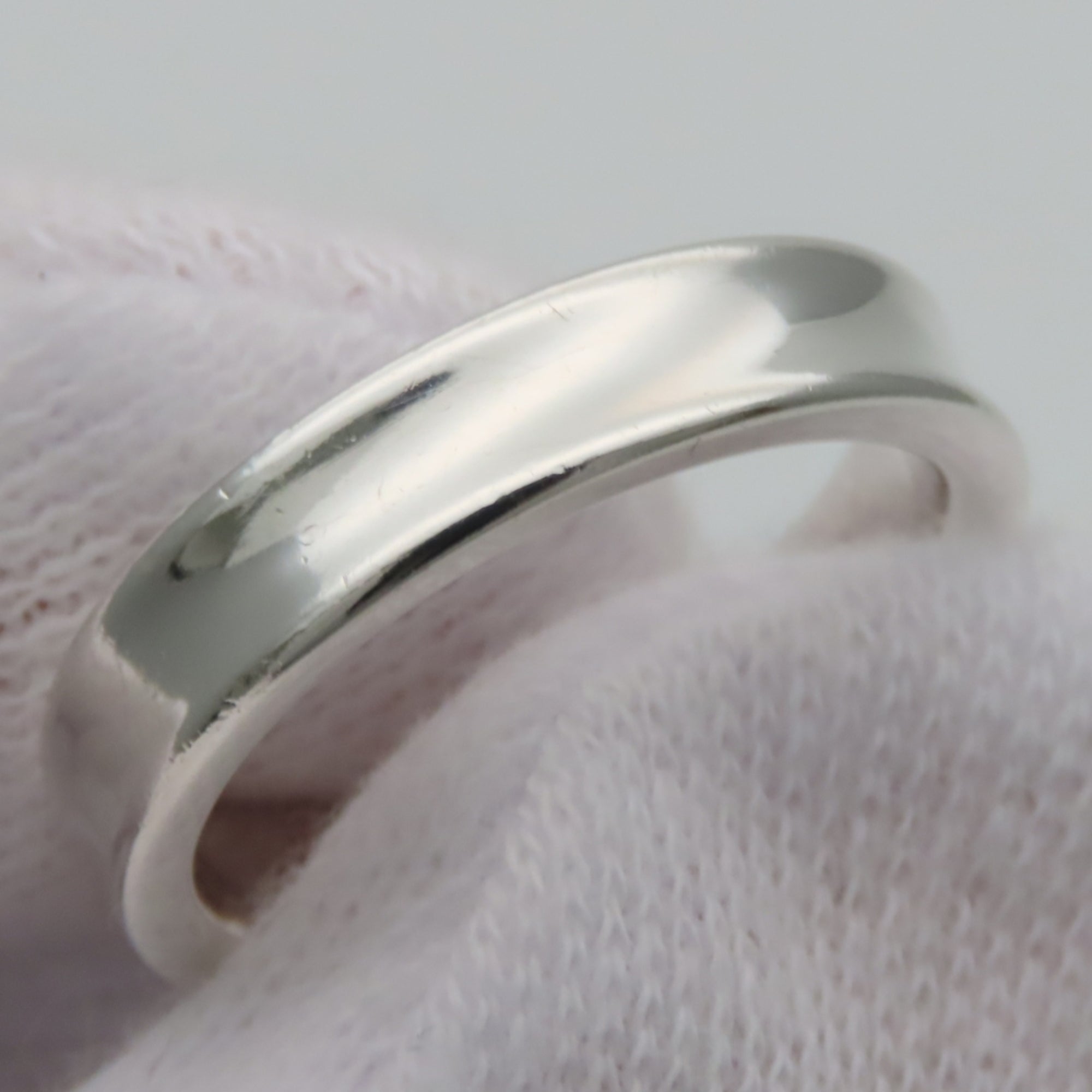 Tiffany Silver Silver 925 Band Ring (Pre-Owned)