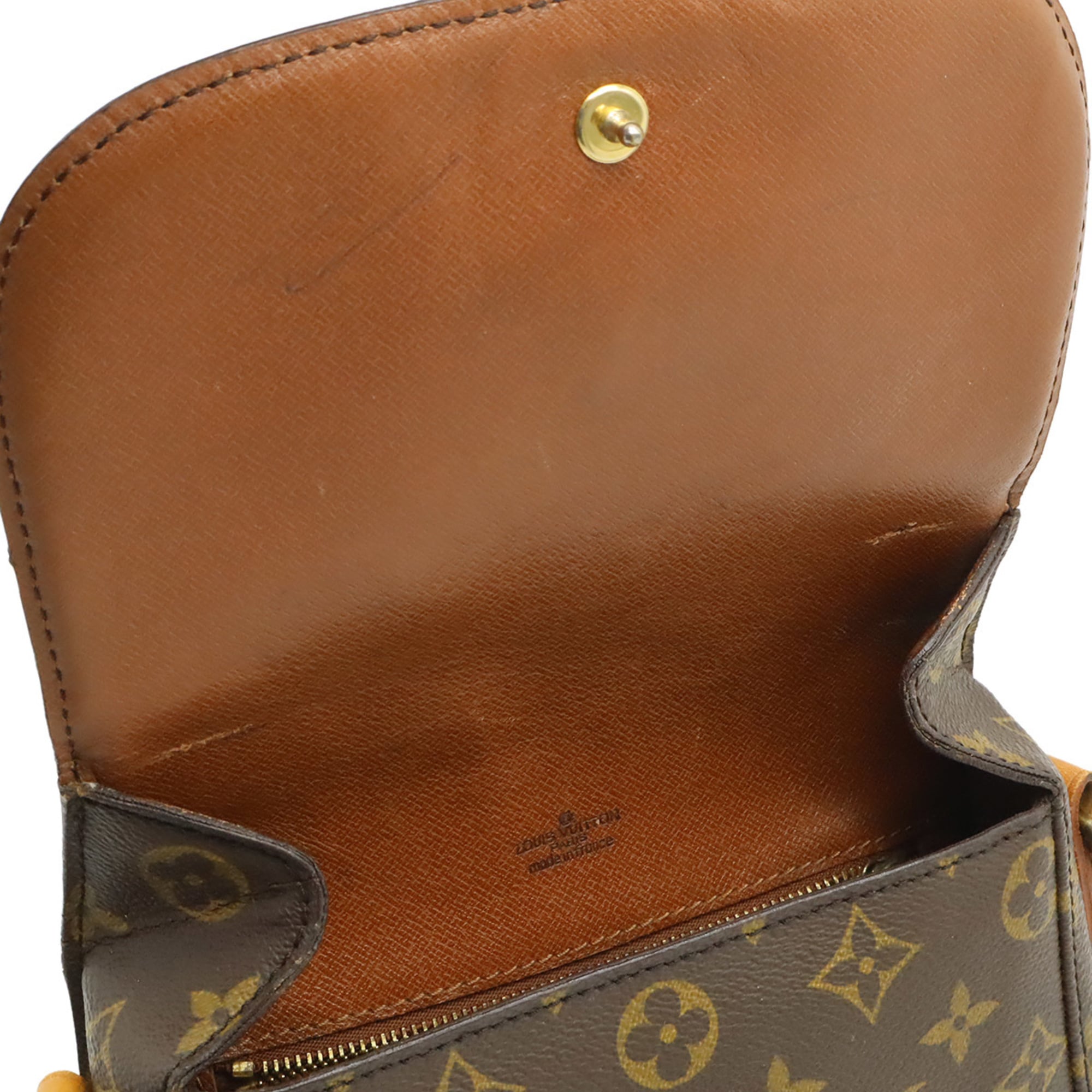 Louis Vuitton Brown Monogram Canvas Pochette Shoulder Bag (Pre-Owned)
