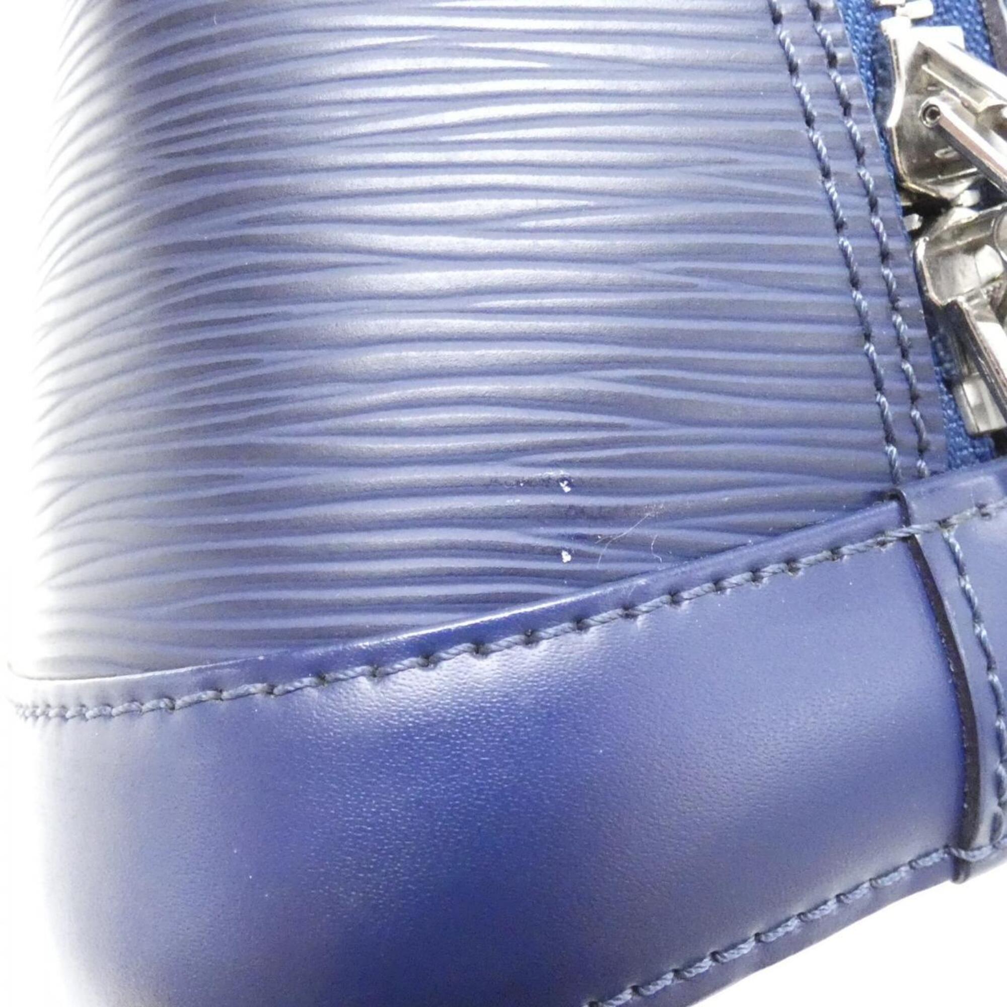 Louis Vuitton Blue Leather Handbag (Pre-Owned)