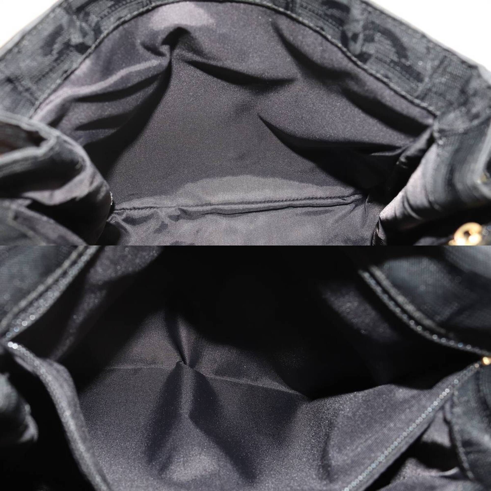 Chanel New Travel Line Black Shoulder Bag (Pre-Owned)