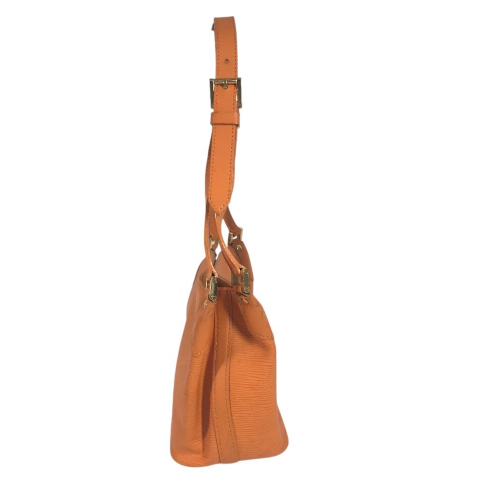 Louis Vuitton Galle Orange Epi Leather Handbag Shoulder Bag (Pre-Owned)