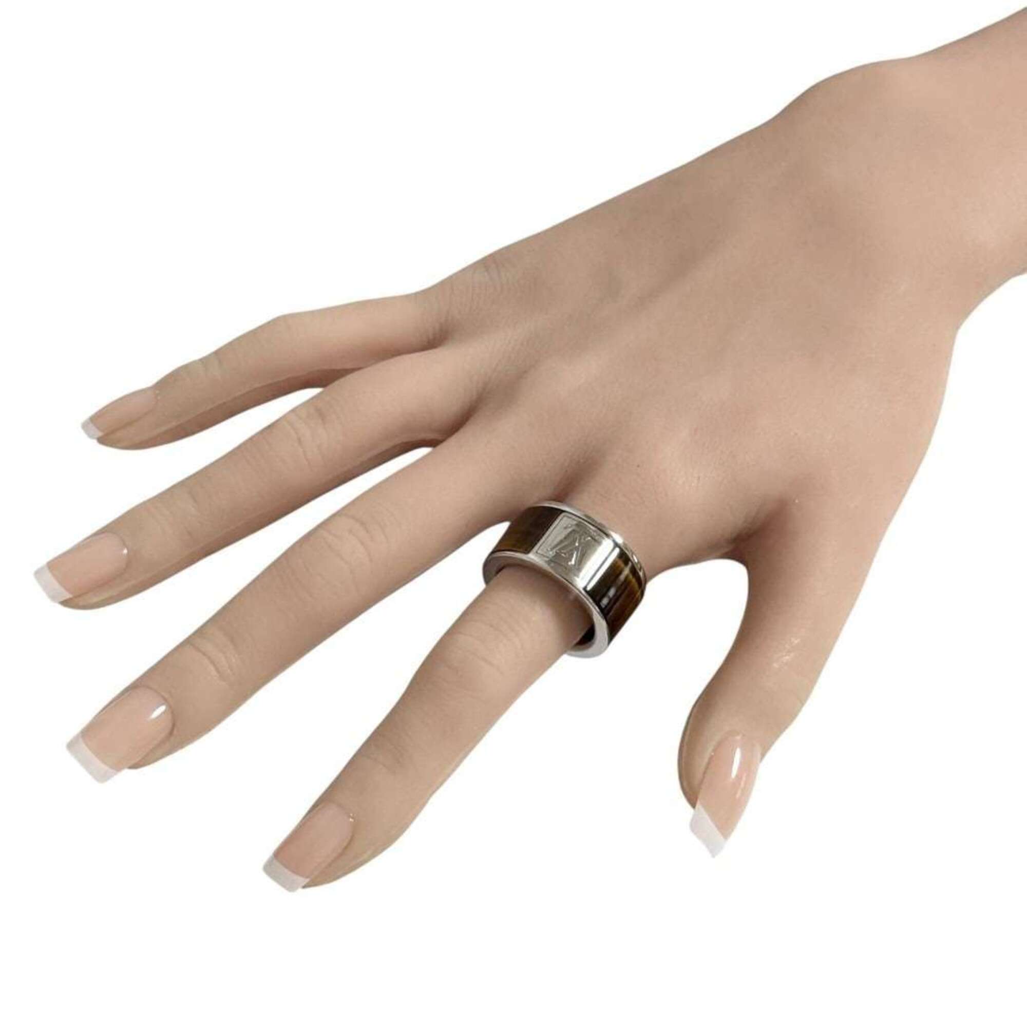 Louis Vuitton Metal Band Ring (Pre-Owned)