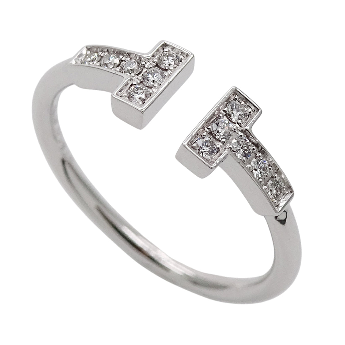 Tiffany White Gold White Gold (18K) Band Ring (Pre-Owned)